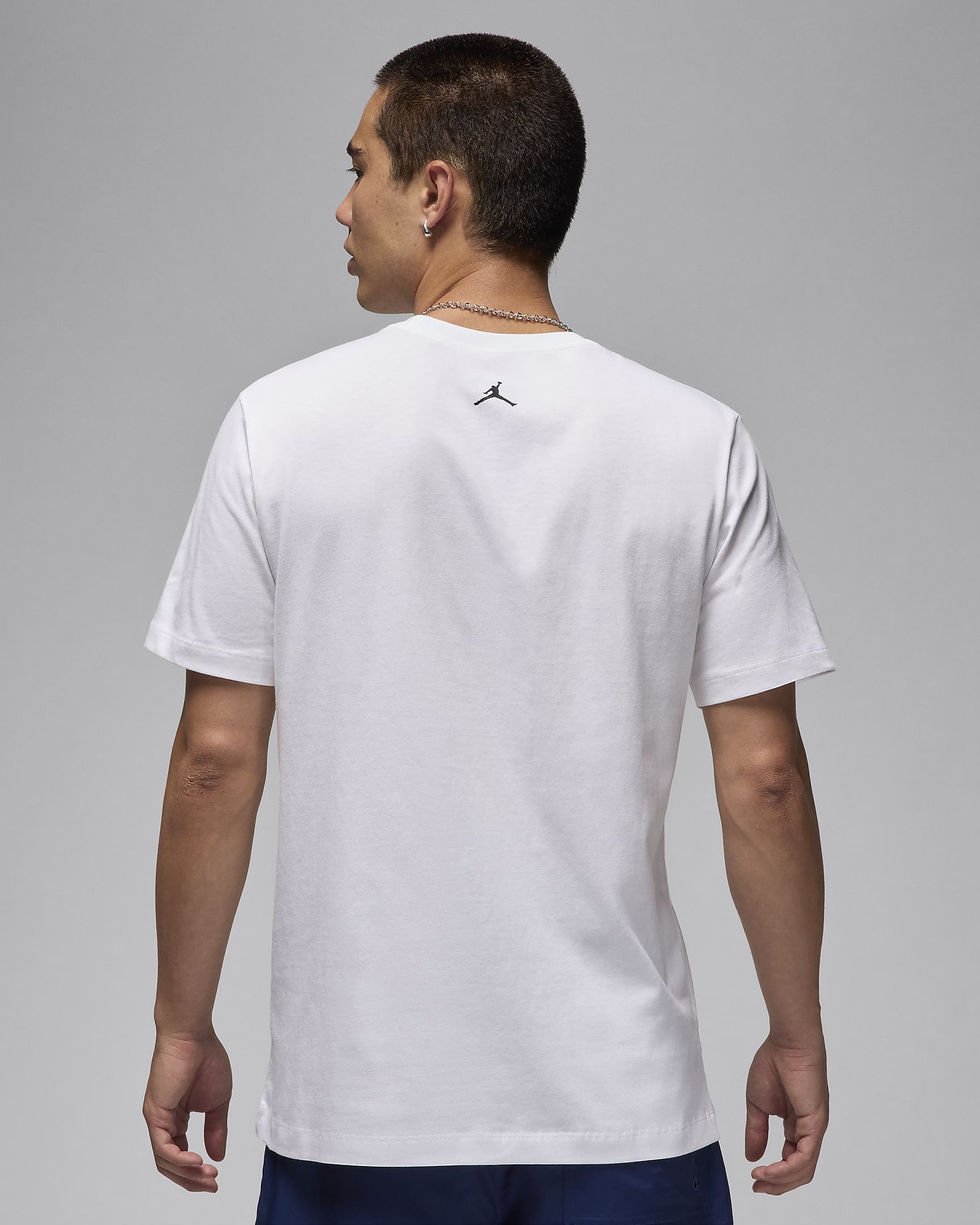 Playera para hombre Jordan - Blanco/Negro