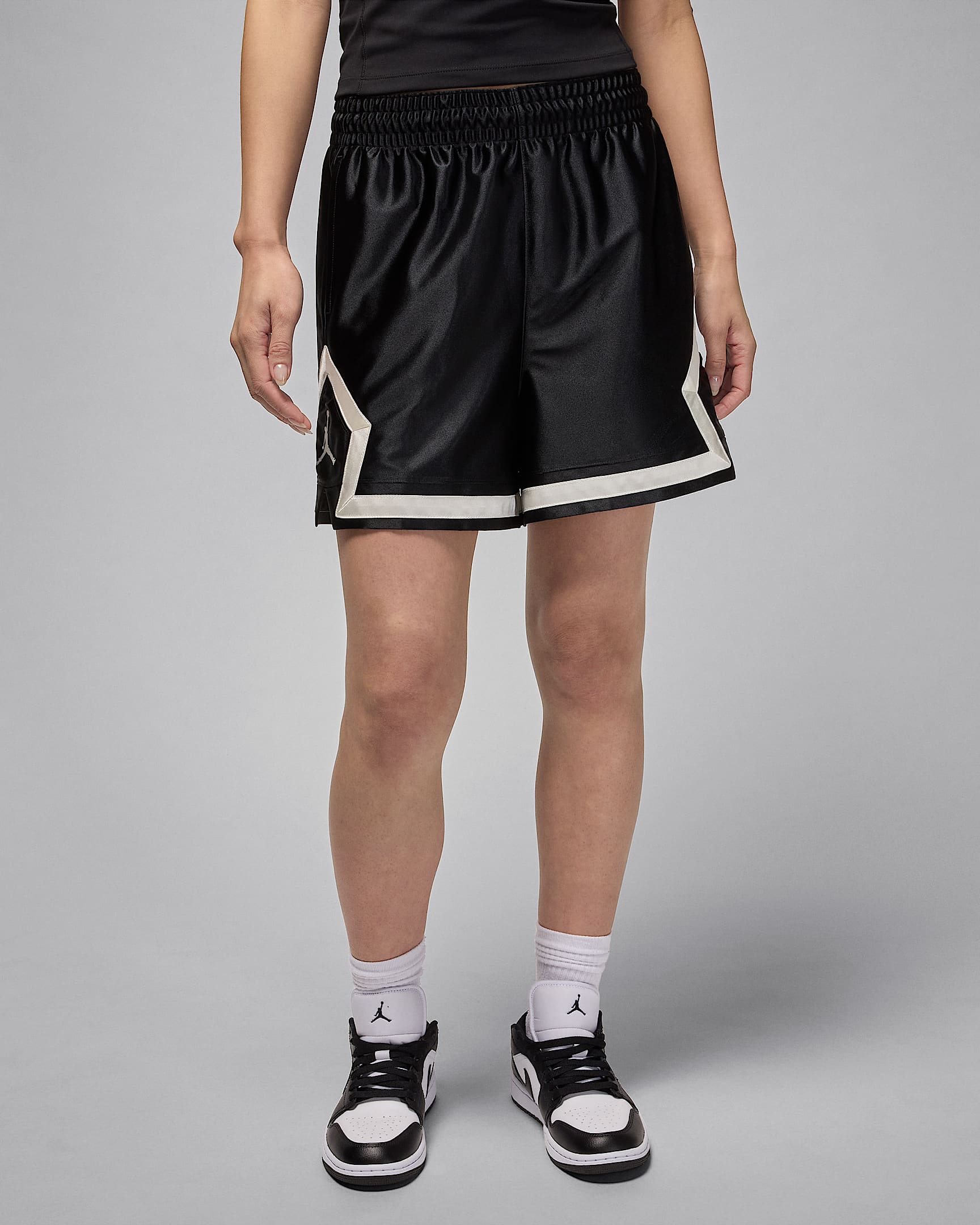 Shorts Diamond 10 cm Dri-FIT Jordan Sport – Donna - Nero/Sail
