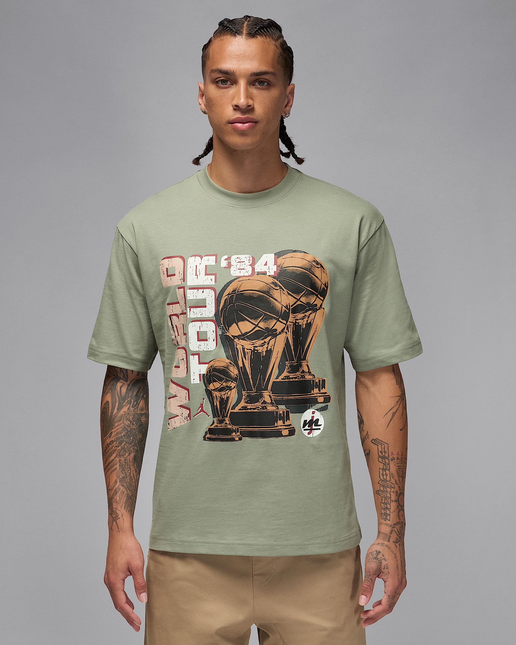 T-shirt Jordan para homem - Jade Stone