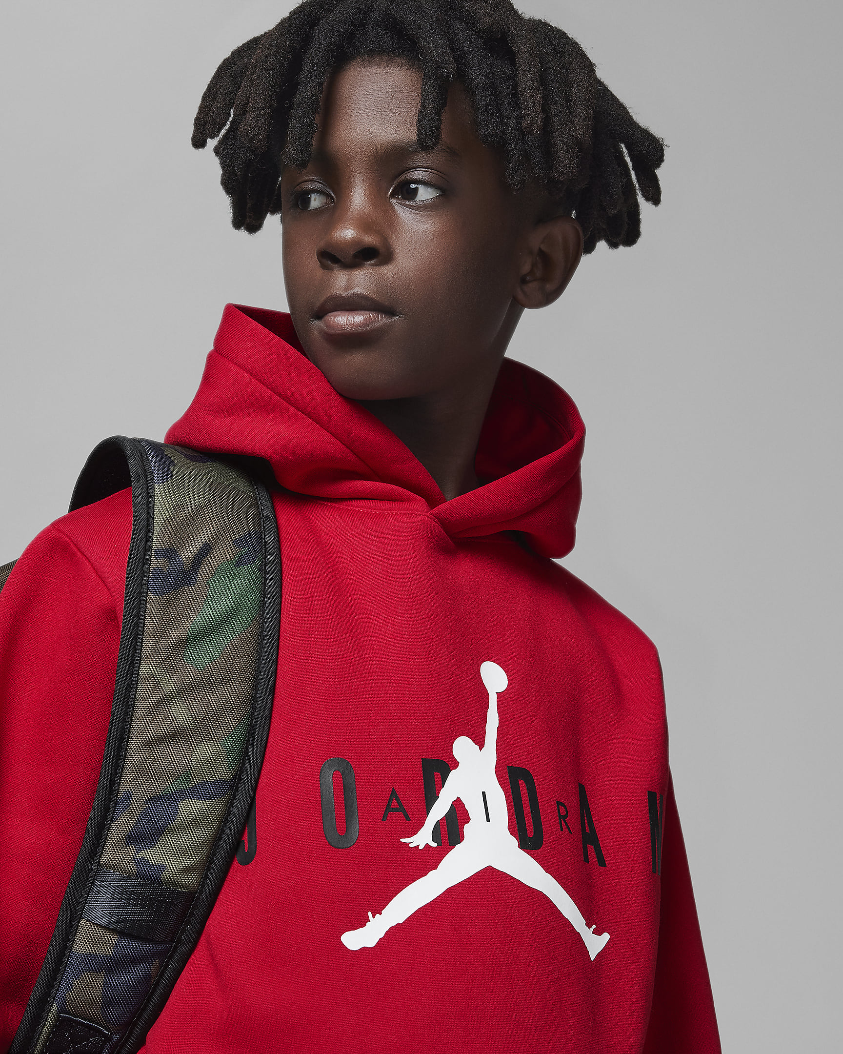 Jordan Hoodie für ältere Kinder - Gym Red