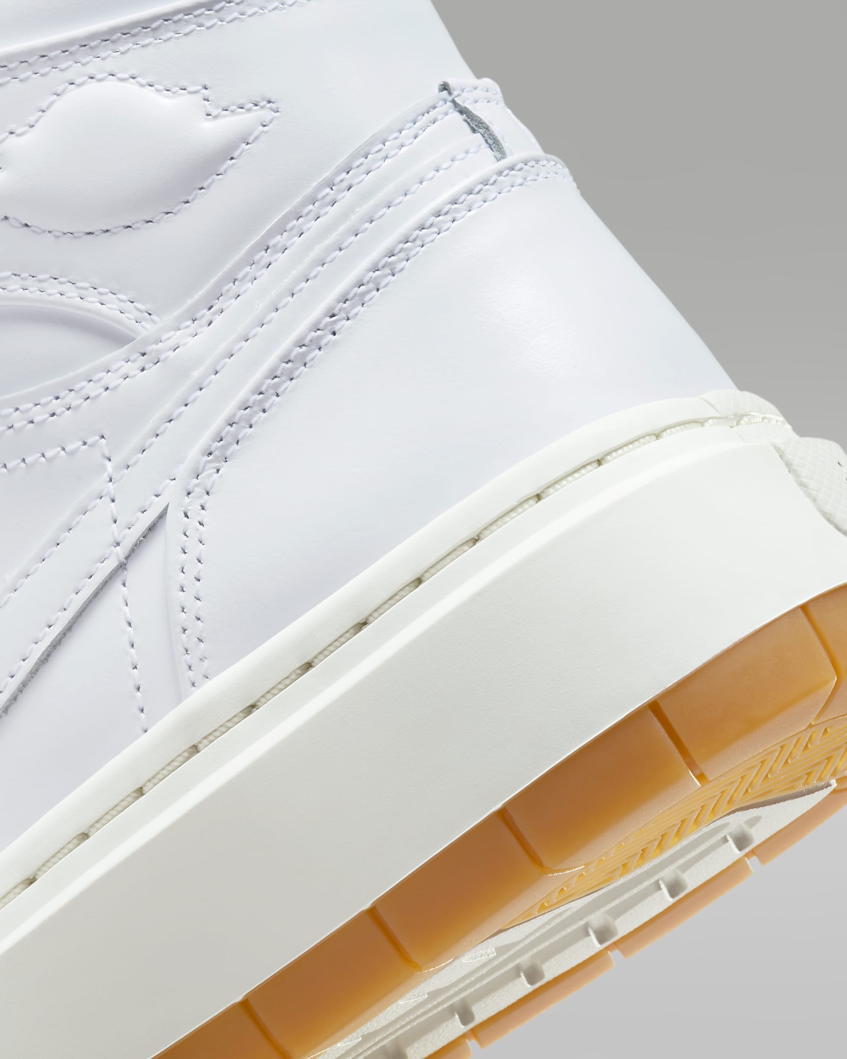 Air Jordan 1 Elevate High SE Women's Shoes - White/Sail/Gum Light Brown/White