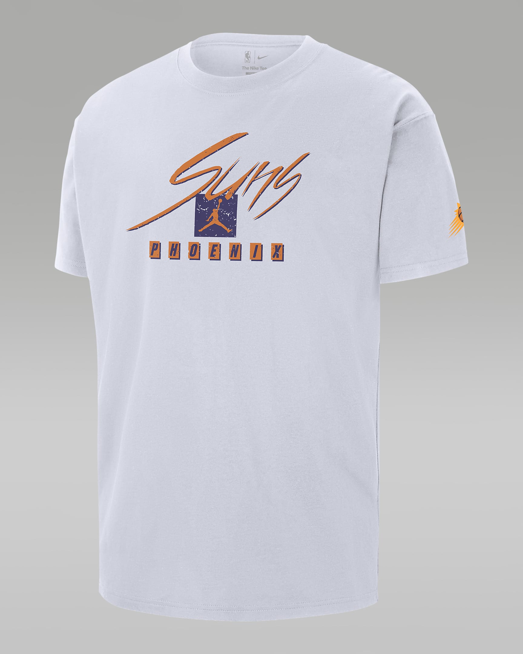 Phoenix Suns Courtside Statement Edition Mens Jordan Nba Max90 T Shirt 