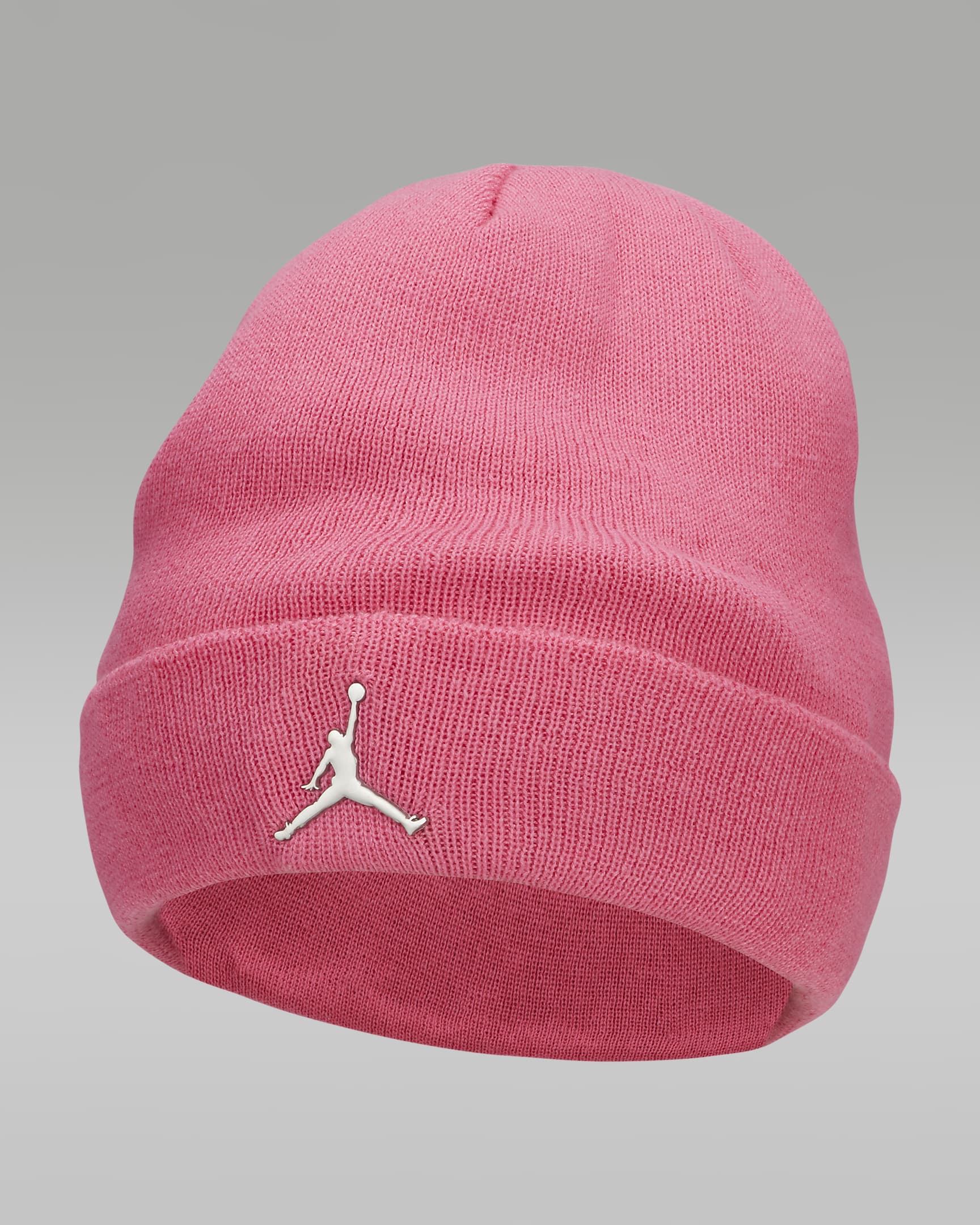 Jordan Beanie mit Bündchen - Pinksicle