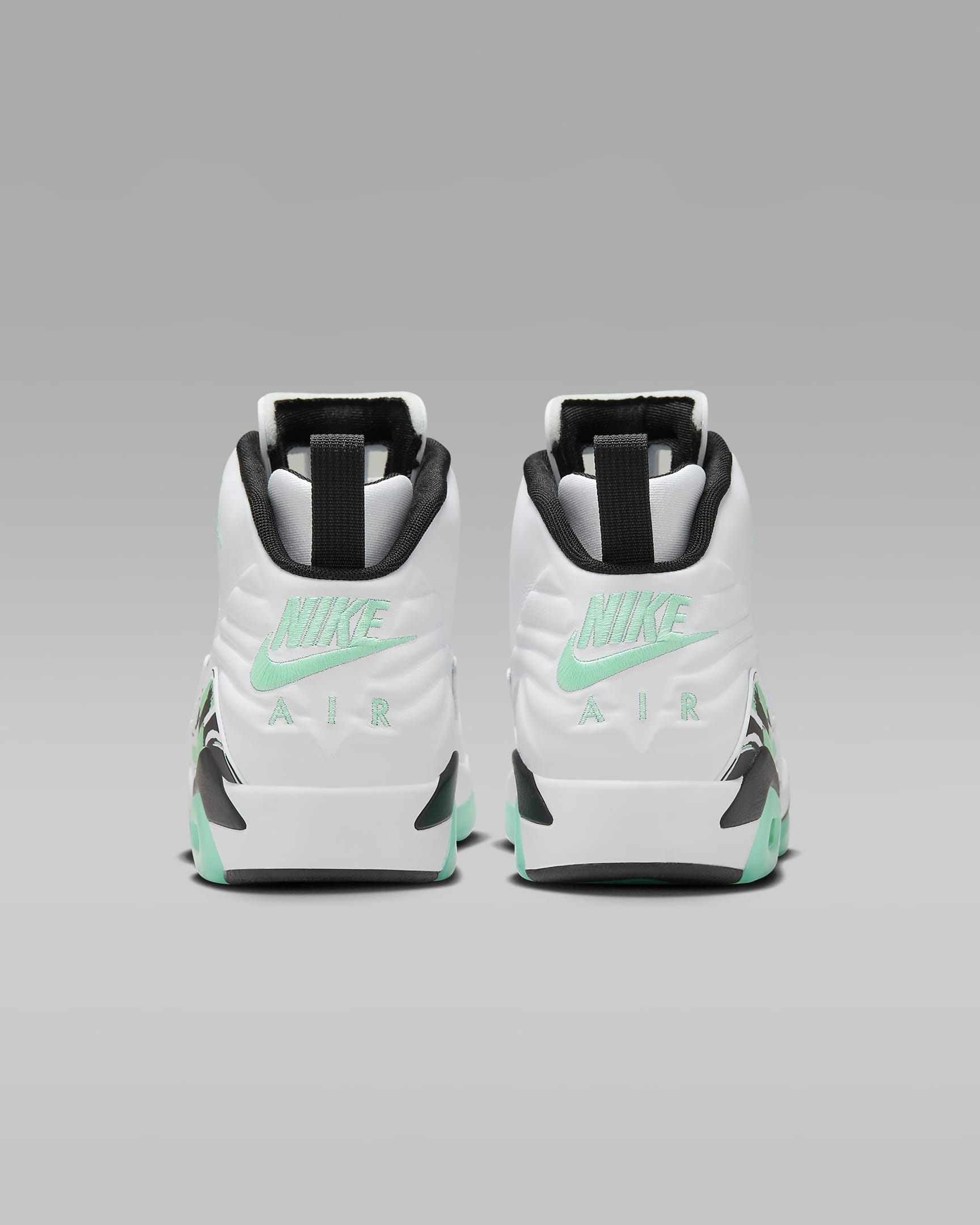 Jumpman MVP Men's Shoes - White/Black/Green Glow