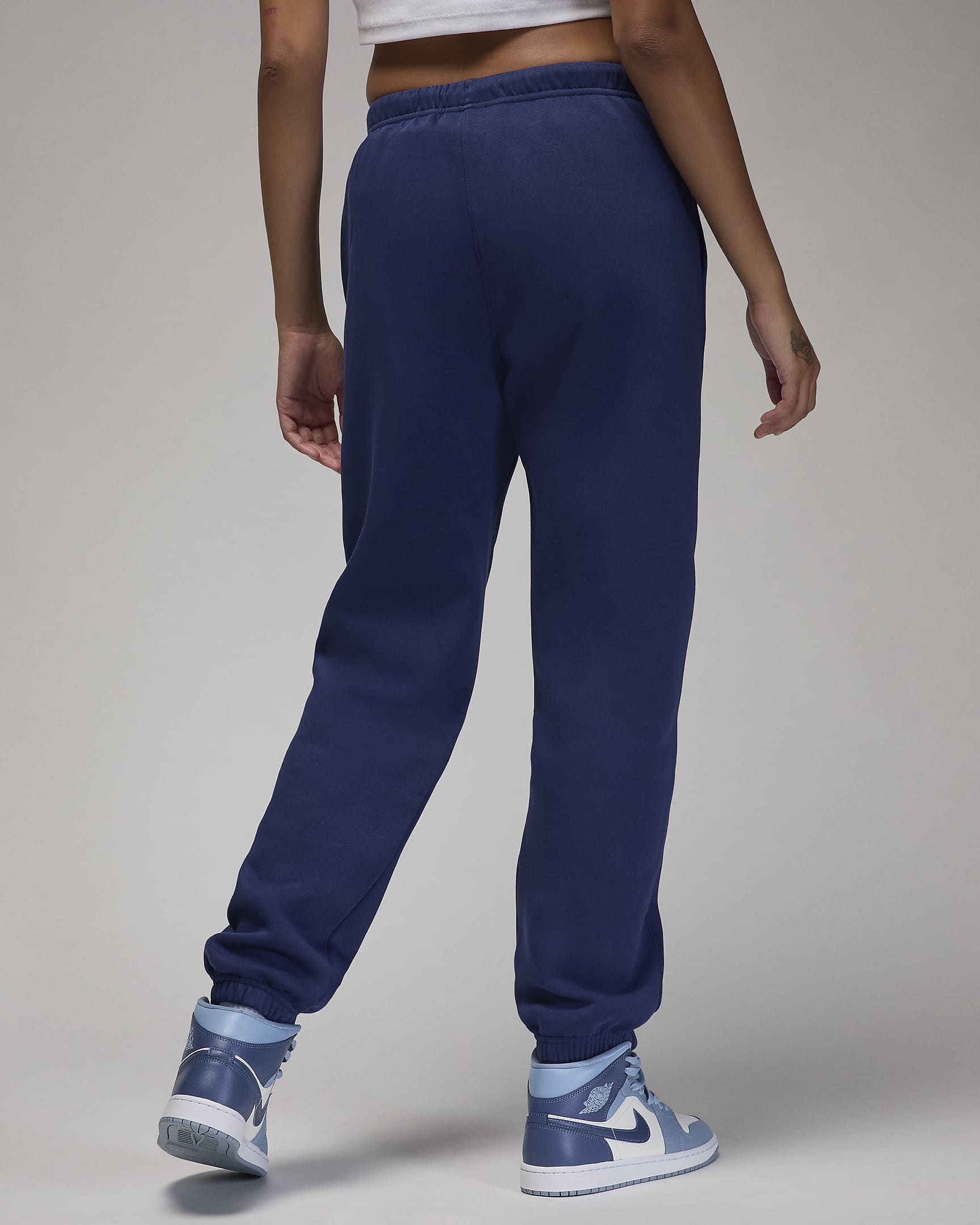 Jordan Brooklyn Fleece Damenhose - Midnight Navy