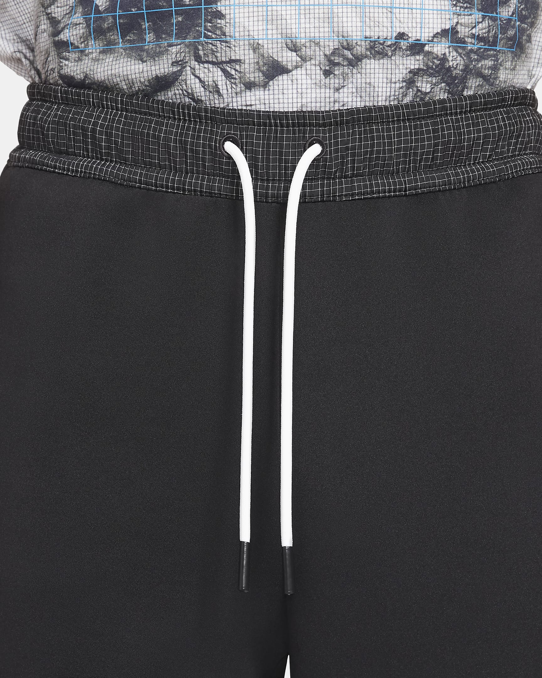 Pantaloni in fleece Jordan Air - Uomo - Nero/Bianco