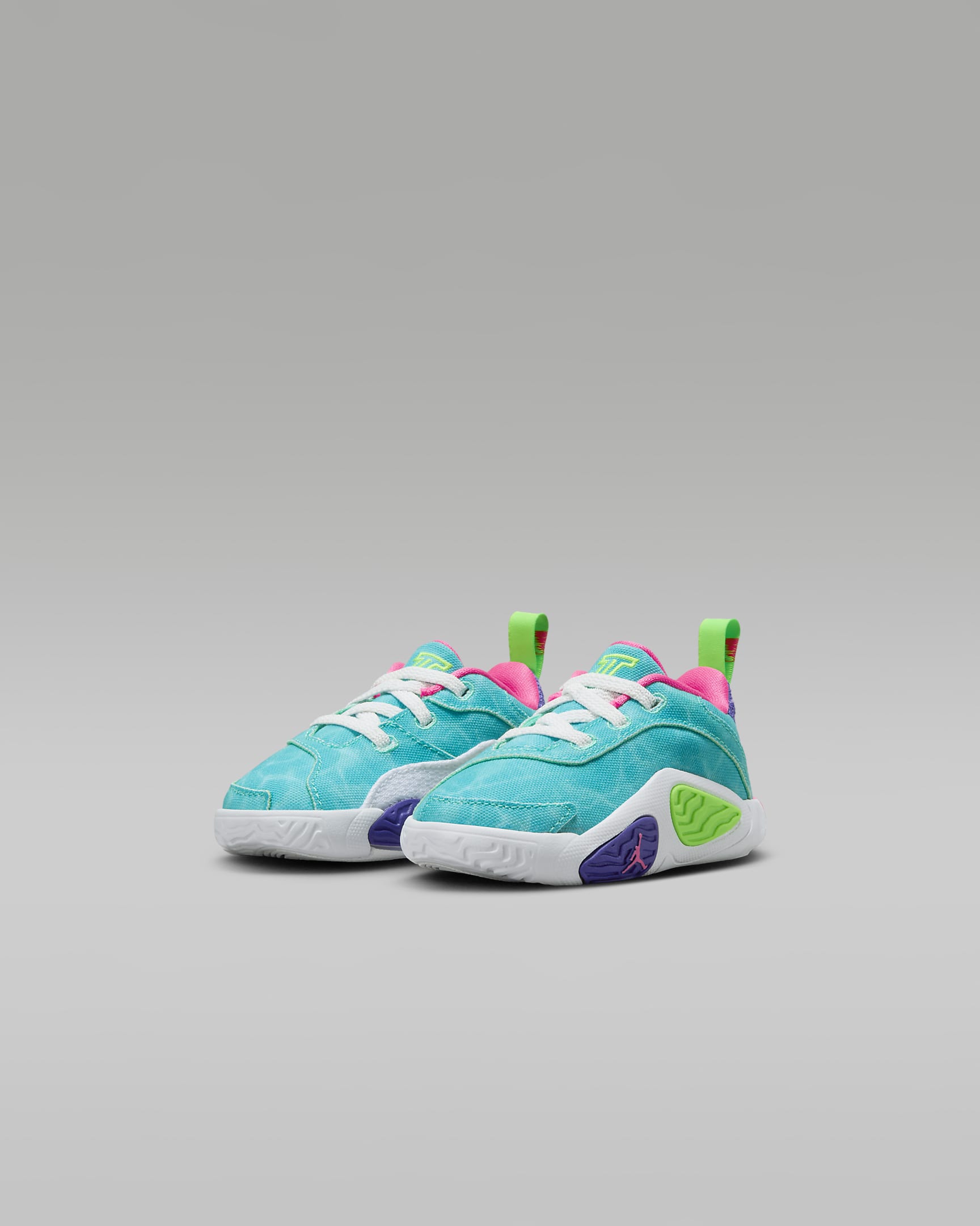 Tatum 2 Baby/Toddler Shoes - Hyper Jade/White/Hyper Pink/Green Strike