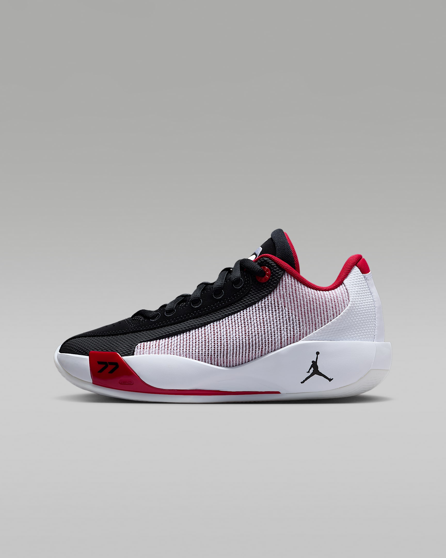 Luka .77 "Bloodline" Big Kids' Basketball Shoes - White/Black/Gym Red/White