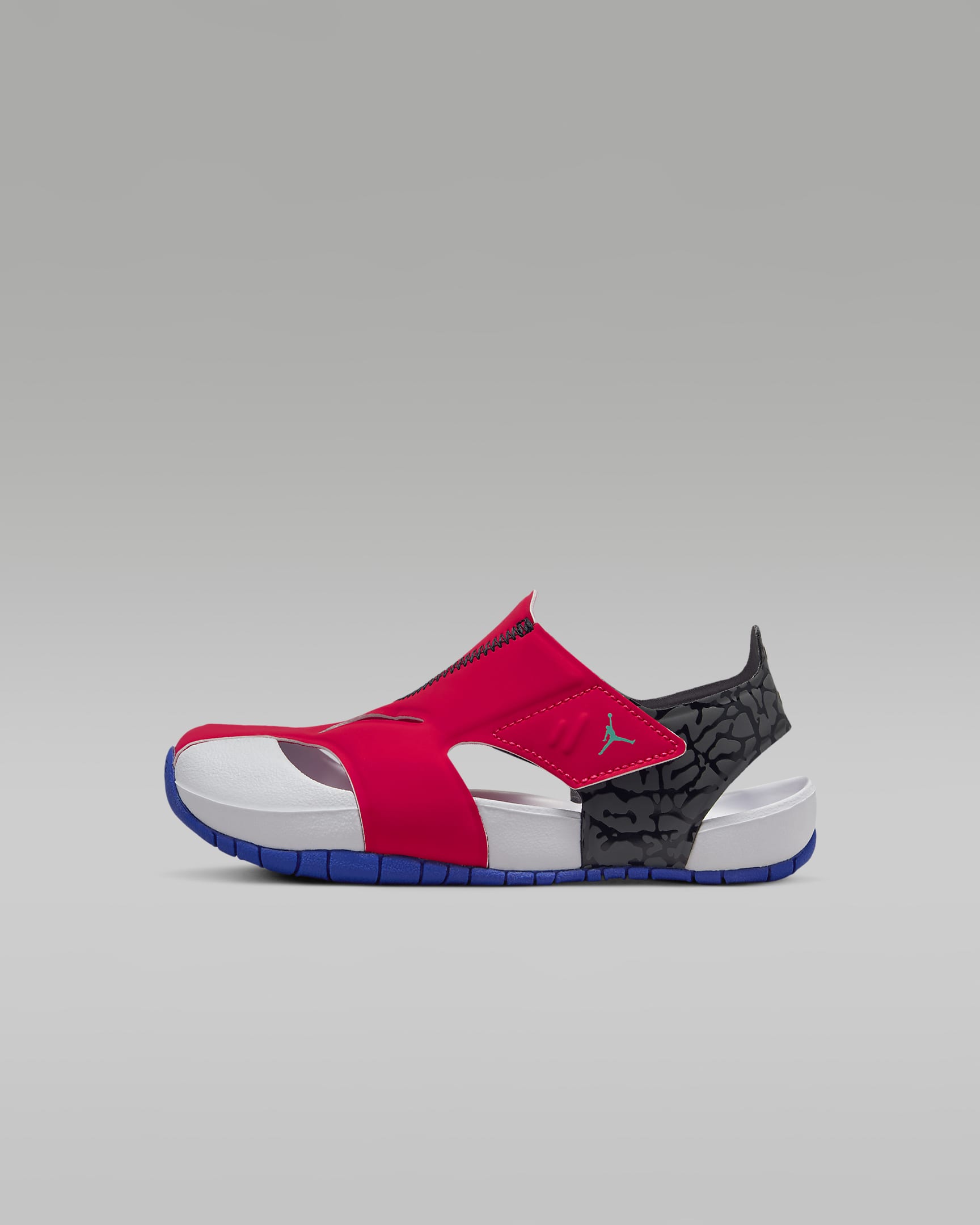 Jordan Flare Schuh für jüngere Kinder - Siren Red/Hyper Royal/Schwarz/Hyper Jade