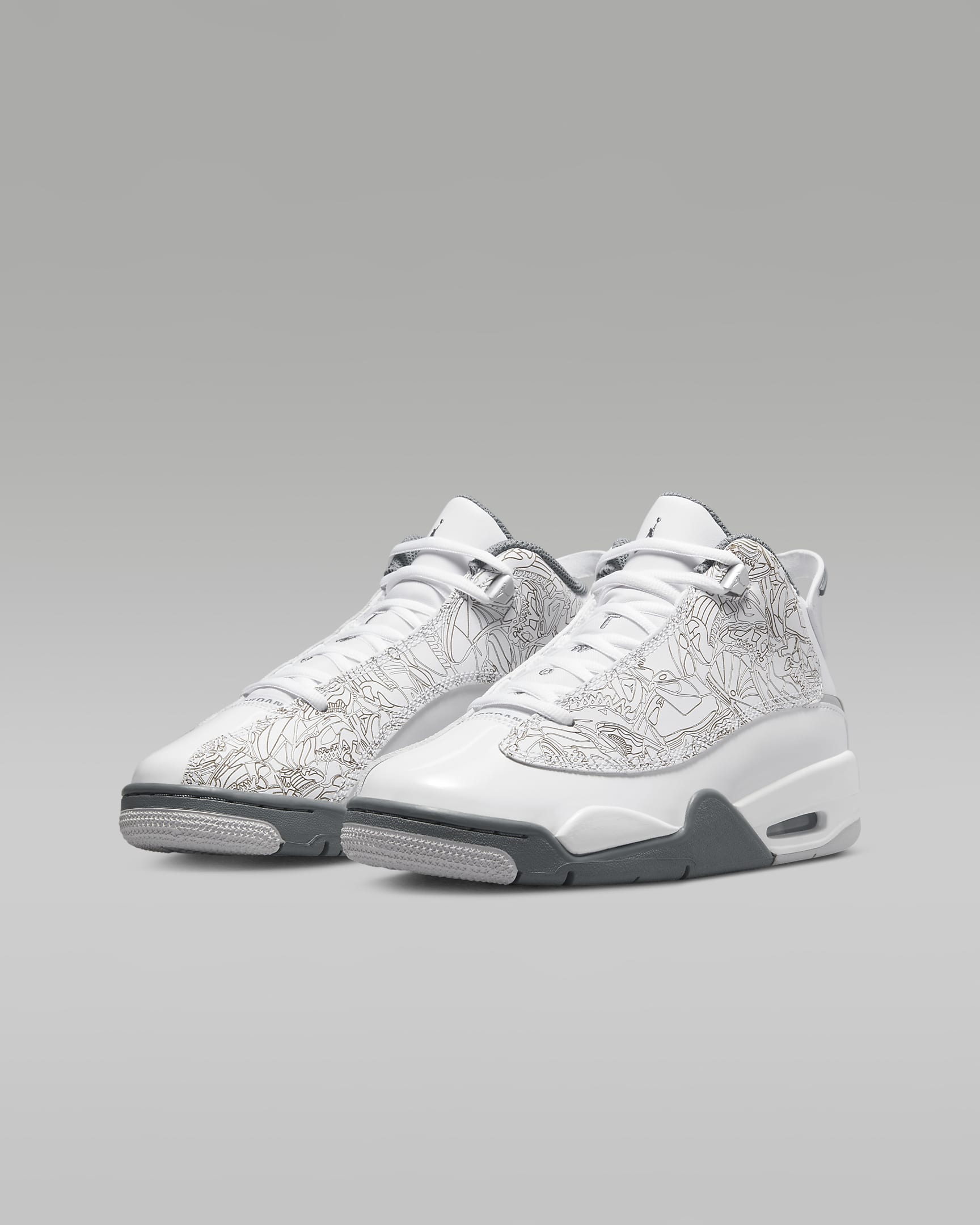 Air Jordan Dub Zero Big Kids' Shoes.