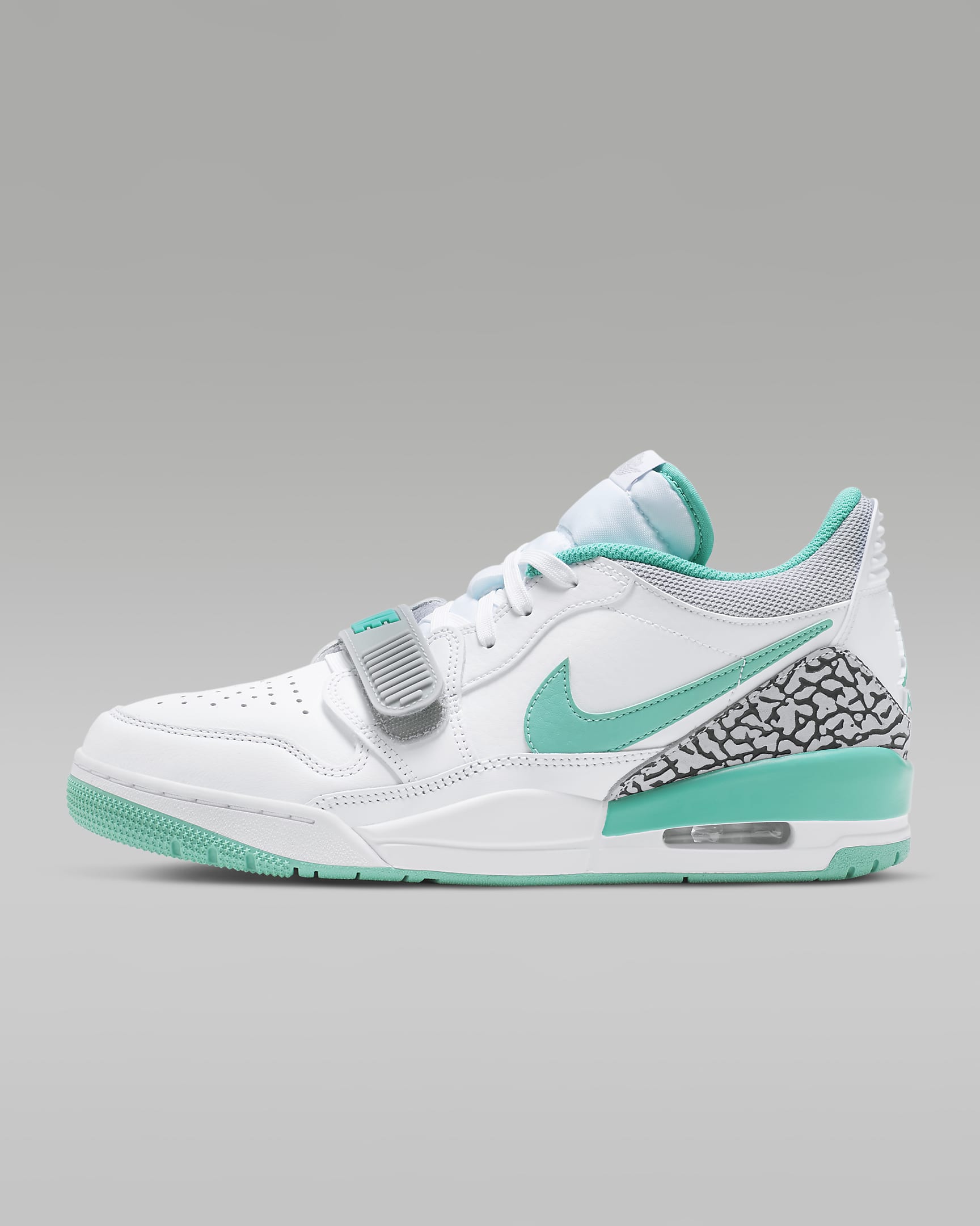 Air Jordan Legacy 312 Low Men's Shoes - White/Wolf Grey/Washed Teal