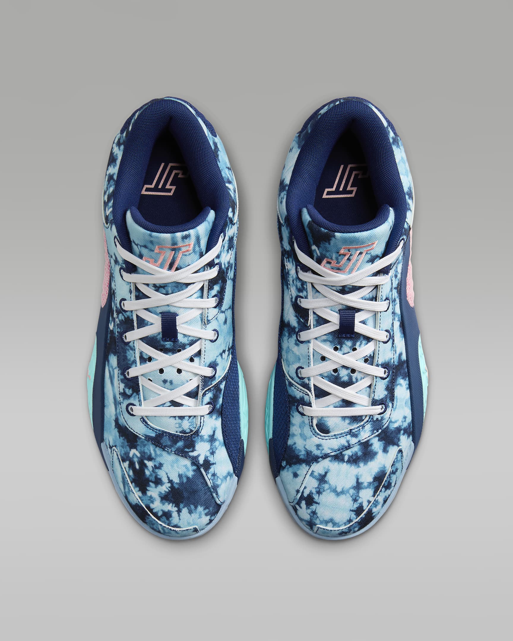 Tatum 2 PF Basketball Shoes - Blue Void/Leche Blue/Tropical Twist/Bleached Coral