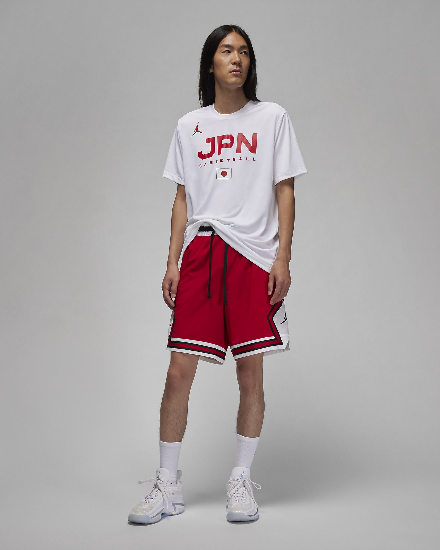 Japan Men's Jordan Dri-FIT Basketball Training T-Shirt. Nike ID