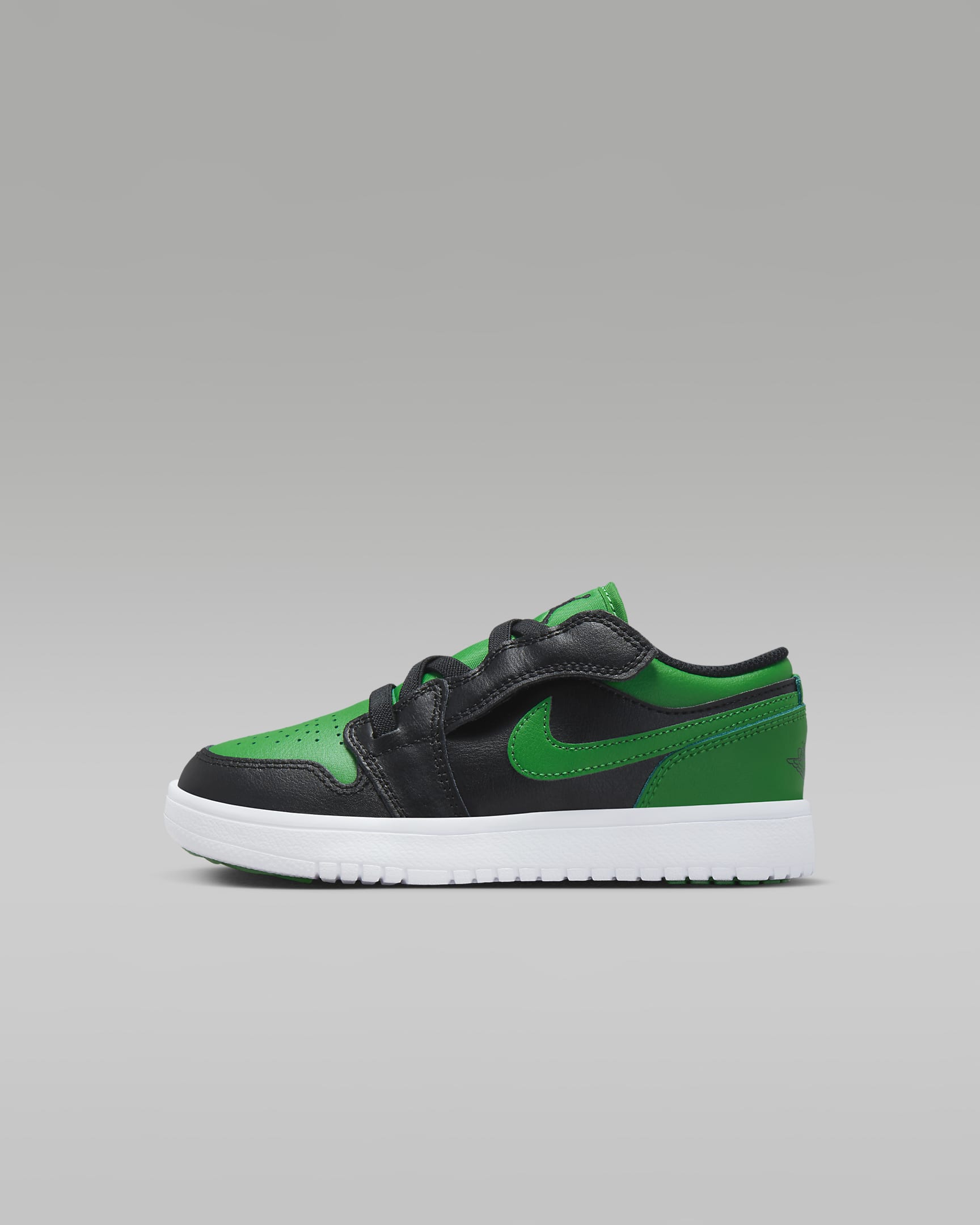Jordan 1 Low Alt Younger Kids' Shoe - Black/Lucky Green/White/Black