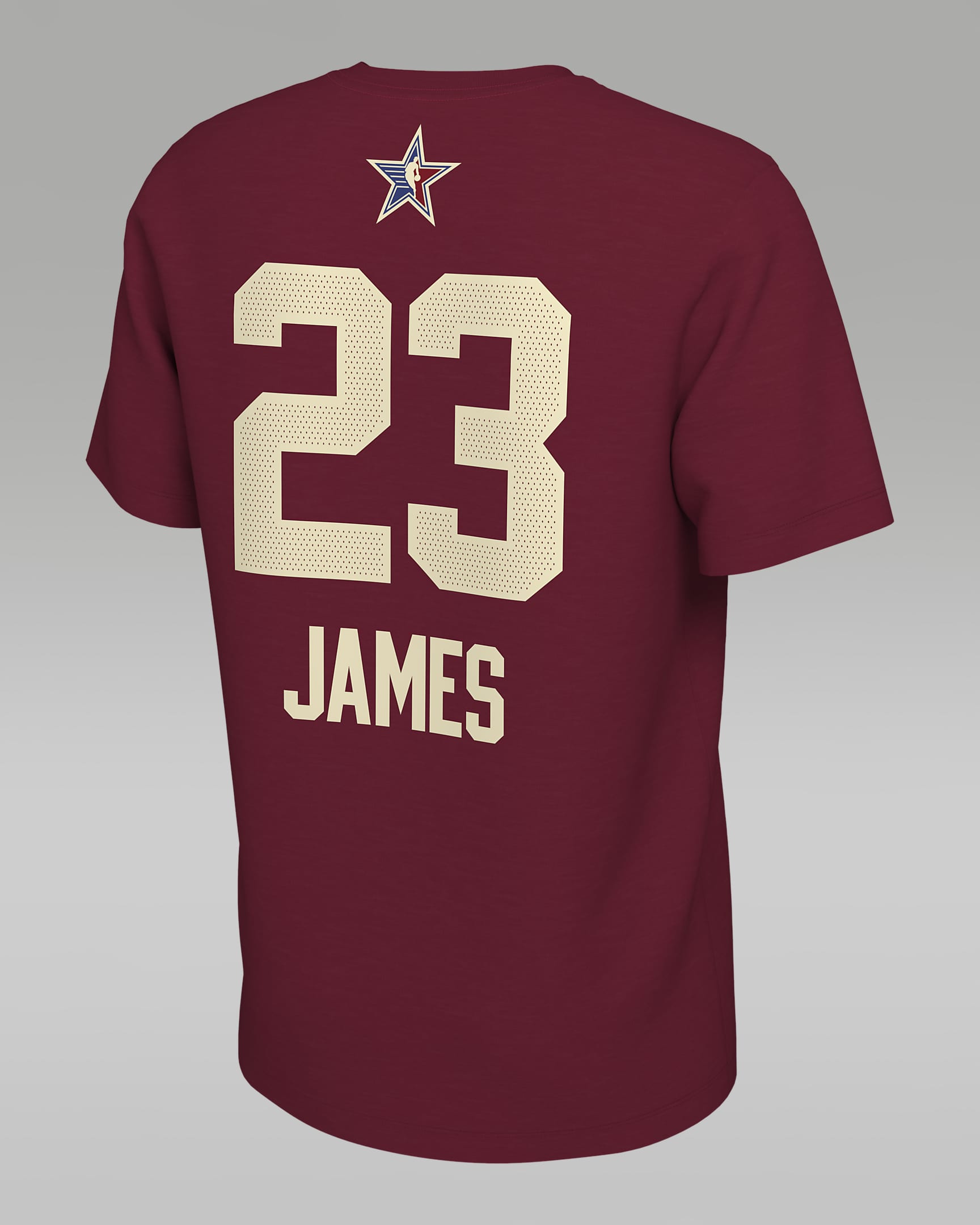 LeBron James 2024 NBA AllStar Weekend Men's Jordan TShirt.