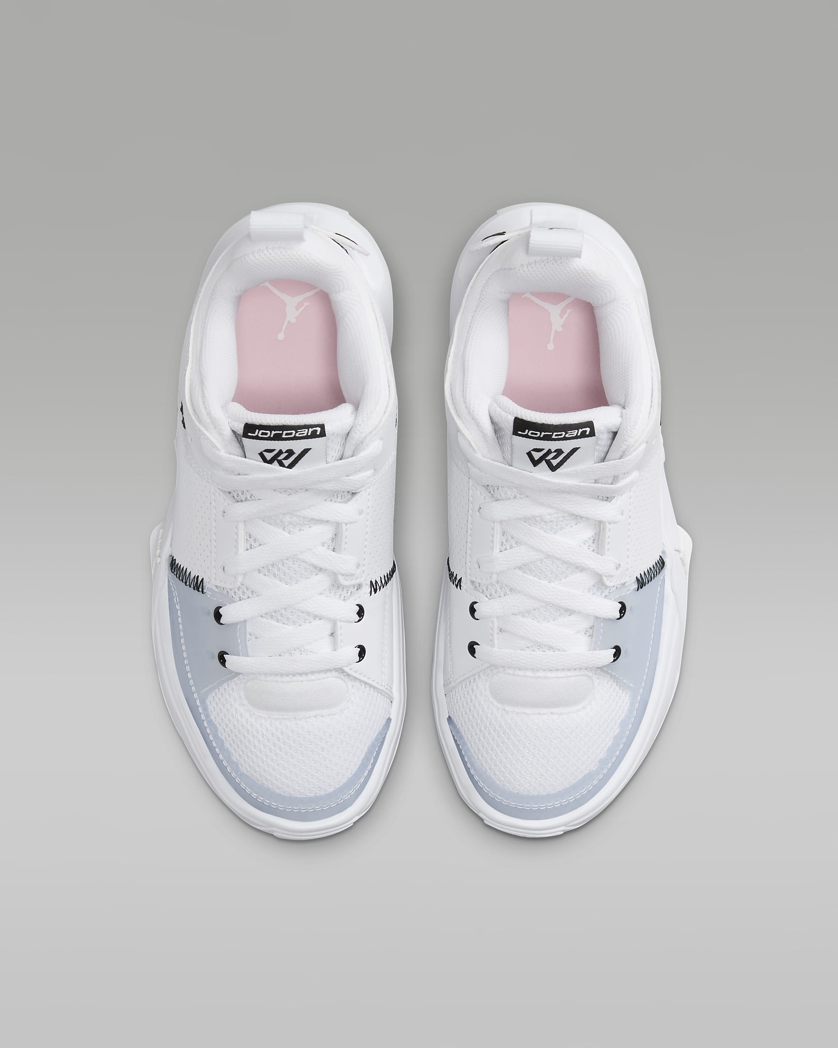 Jordan One Take 5 Older Kids' Shoes - White/Arctic Punch/Black