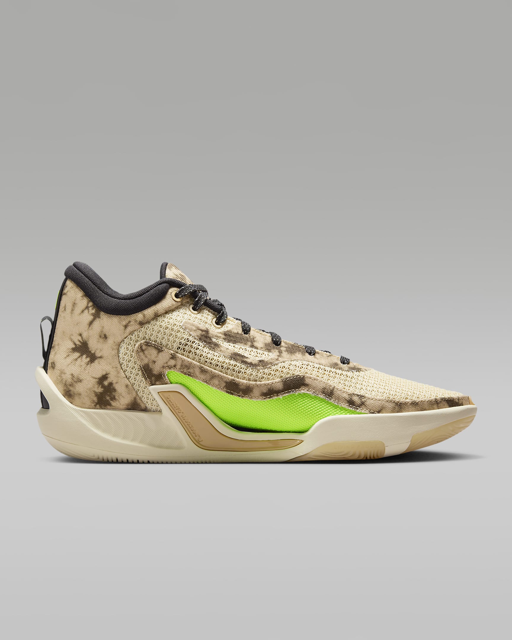 Tatum 1 "Arena Fits" Basketball Shoes - Fossil/Sesame/Electric Green/Black