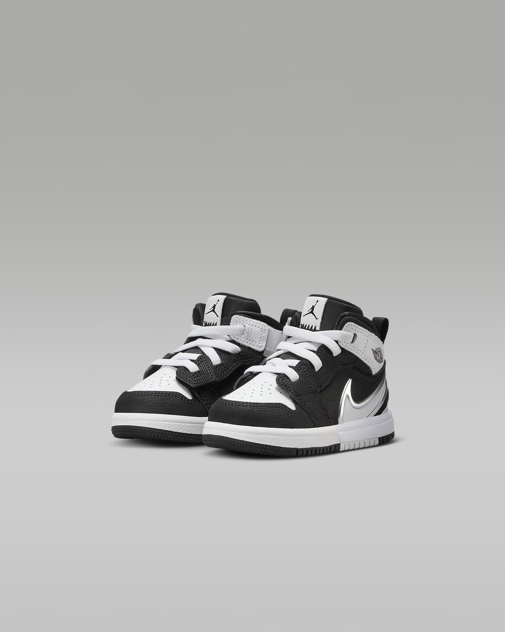 Jordan 1 Mid RM EasyOn Baby/Toddler Shoes - Black/White