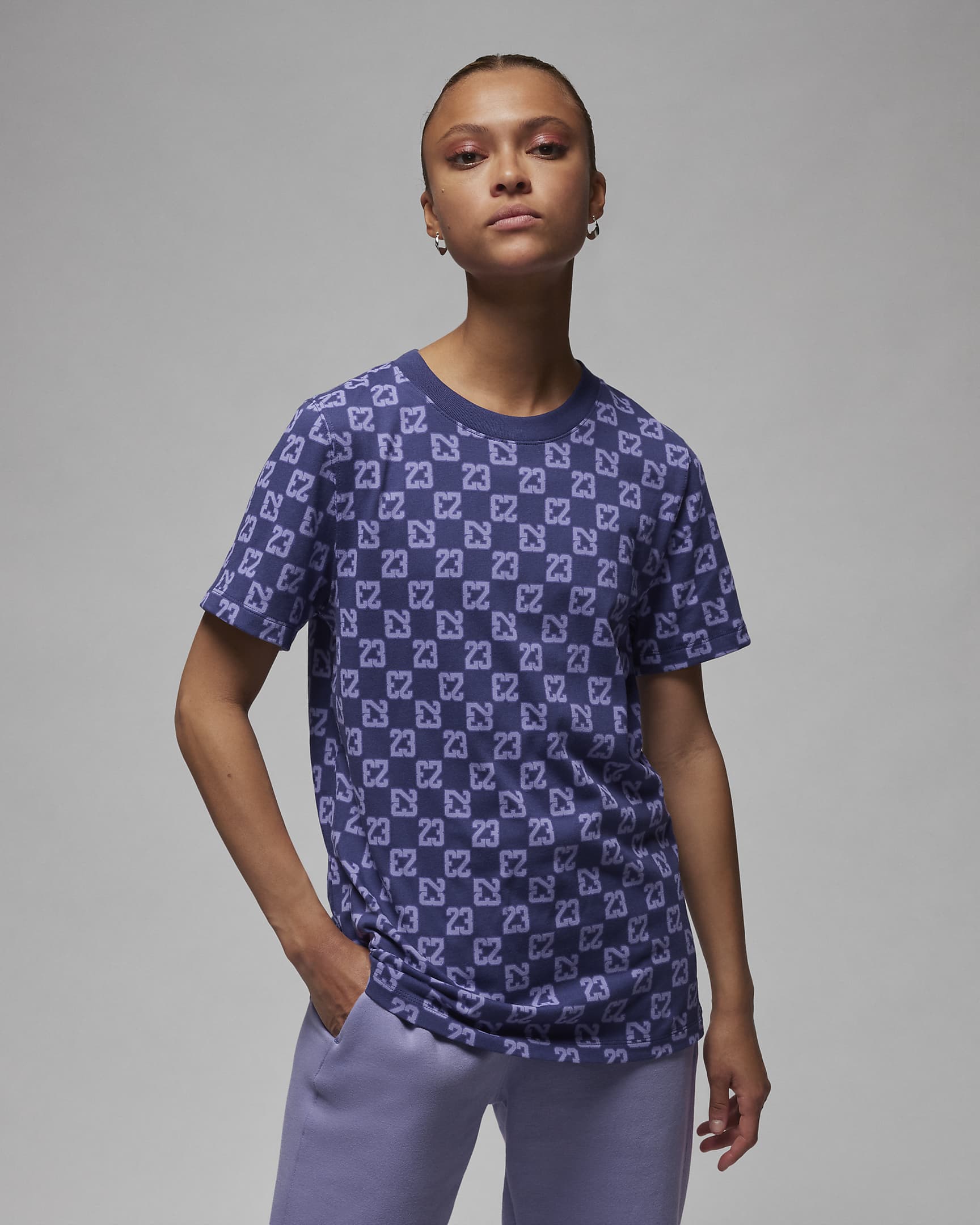 Jordan Women's T-Shirt - Sky J Purple/Action Grape