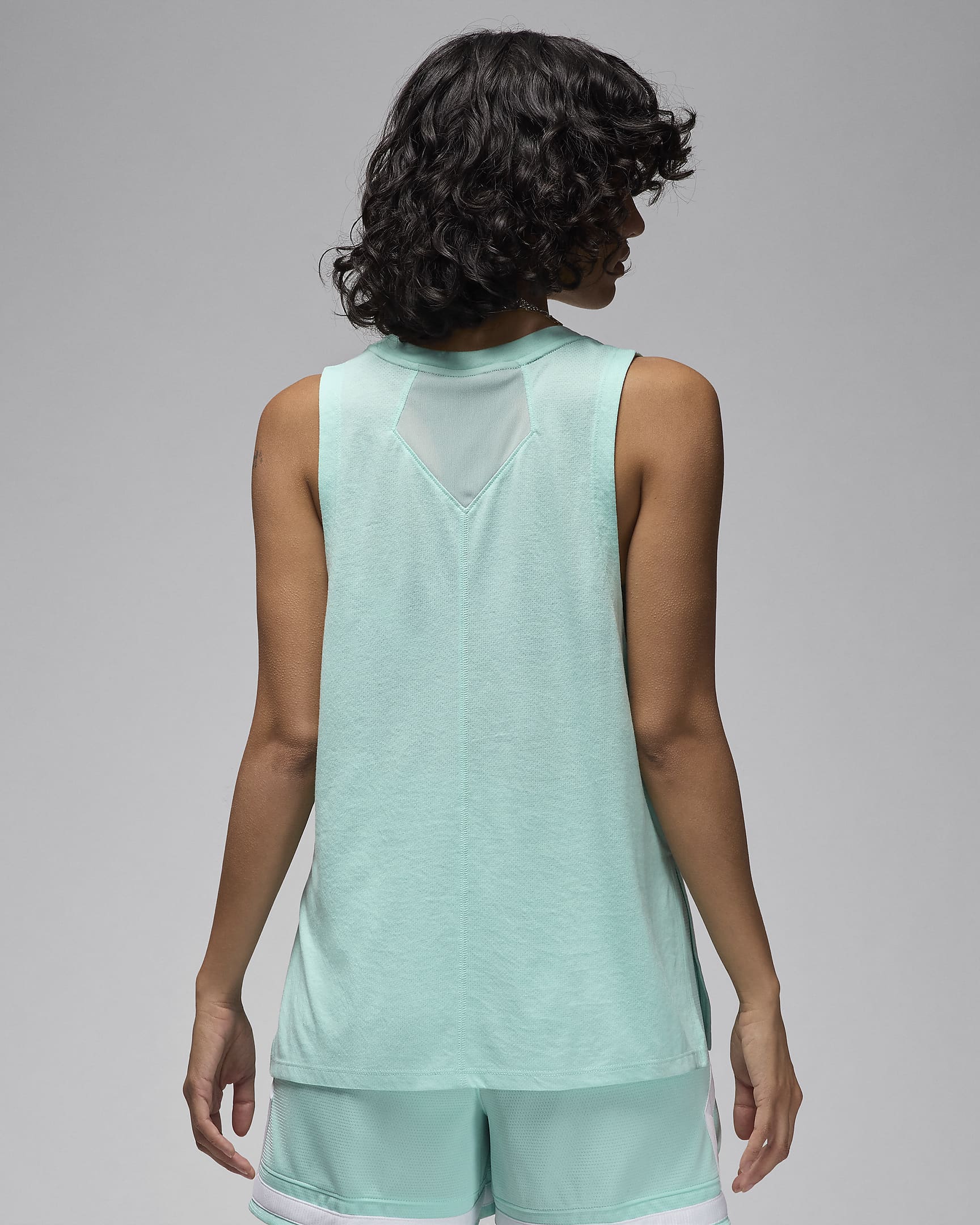 Jordan Sport tanktop met ruitdetail voor dames - Light Dew