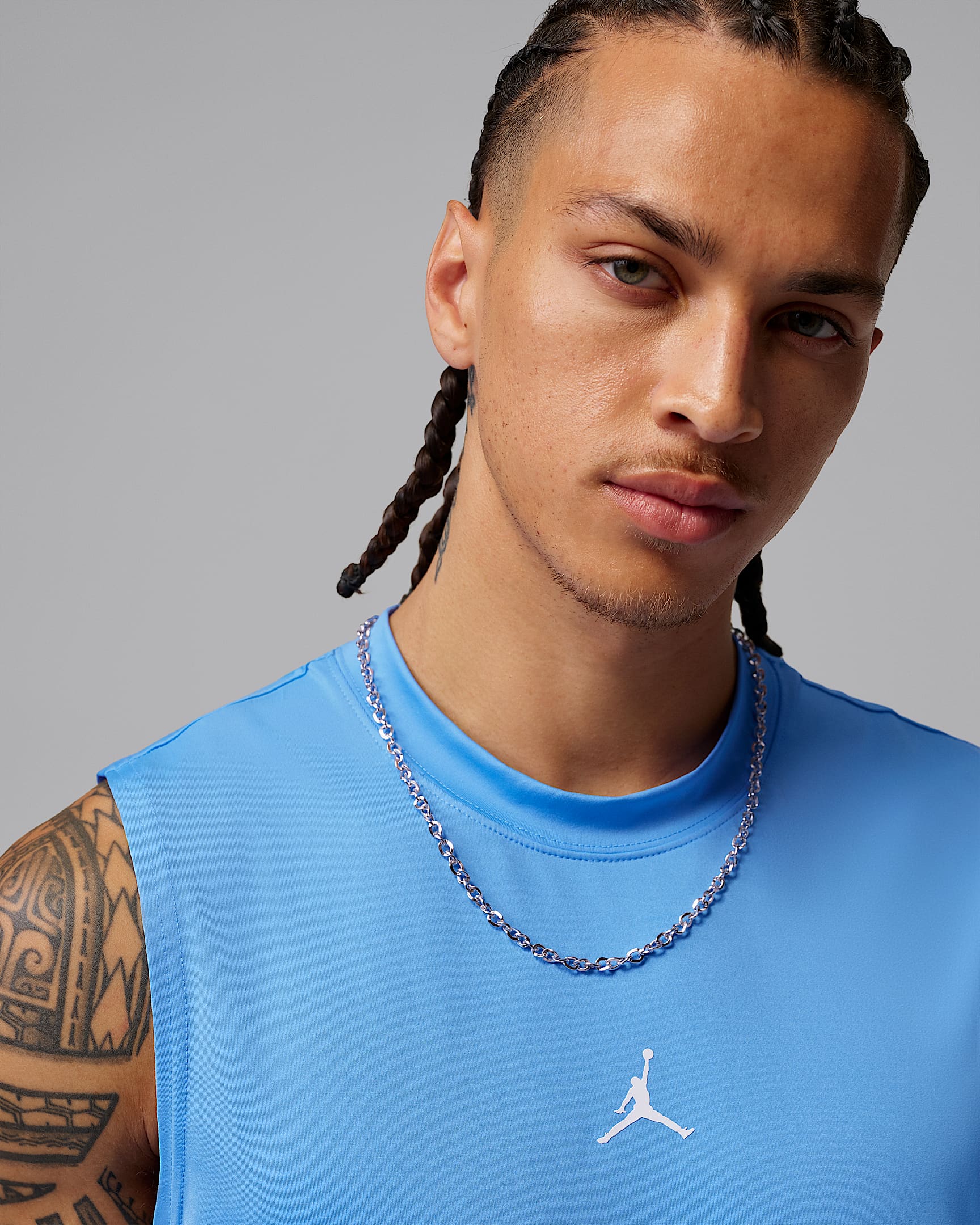 Jordan Sport Essentials Men's Dri-FIT Sleeveless Top - University Blue