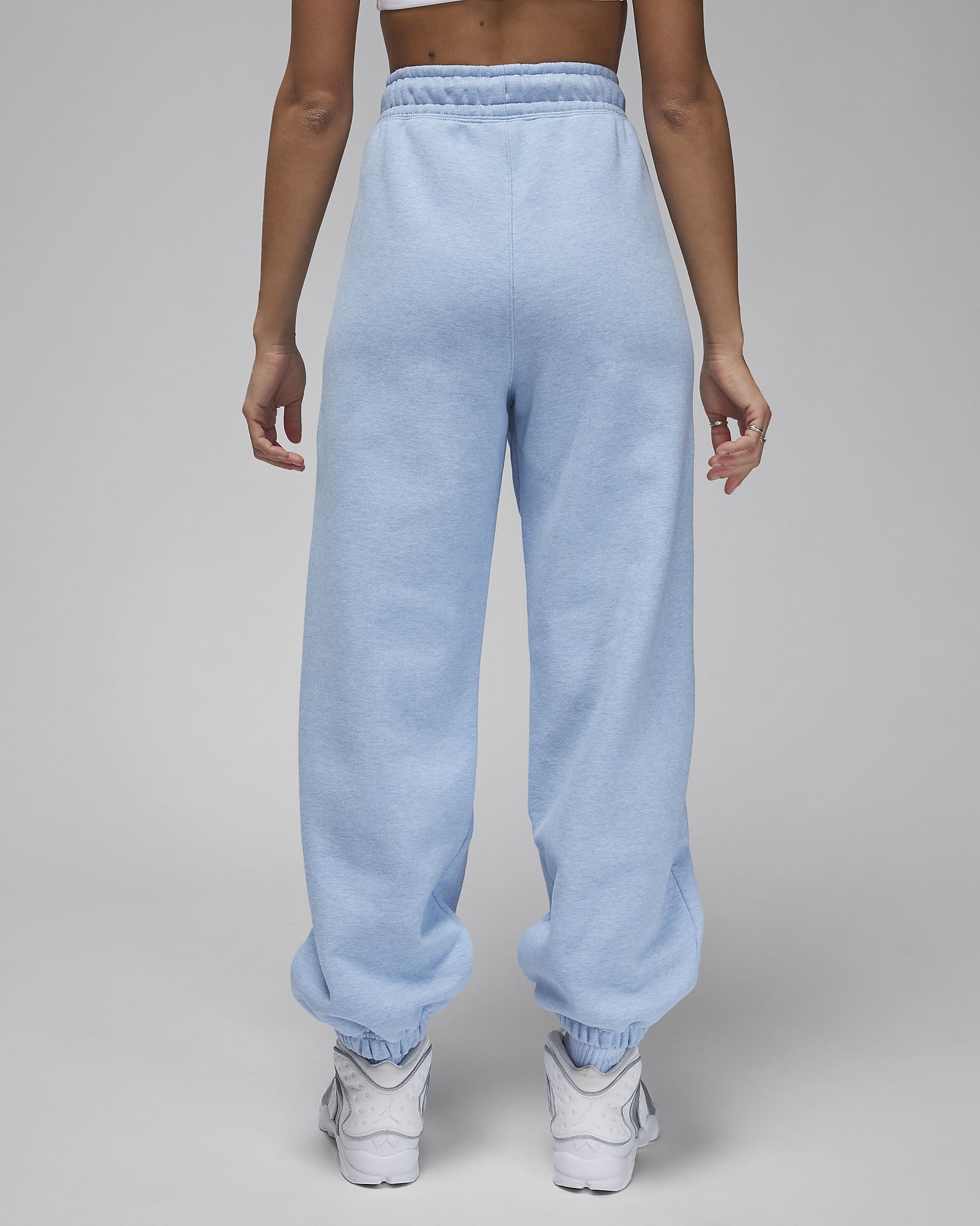 Jordan Flight Fleece Women's Trousers - Blue Grey/Heather