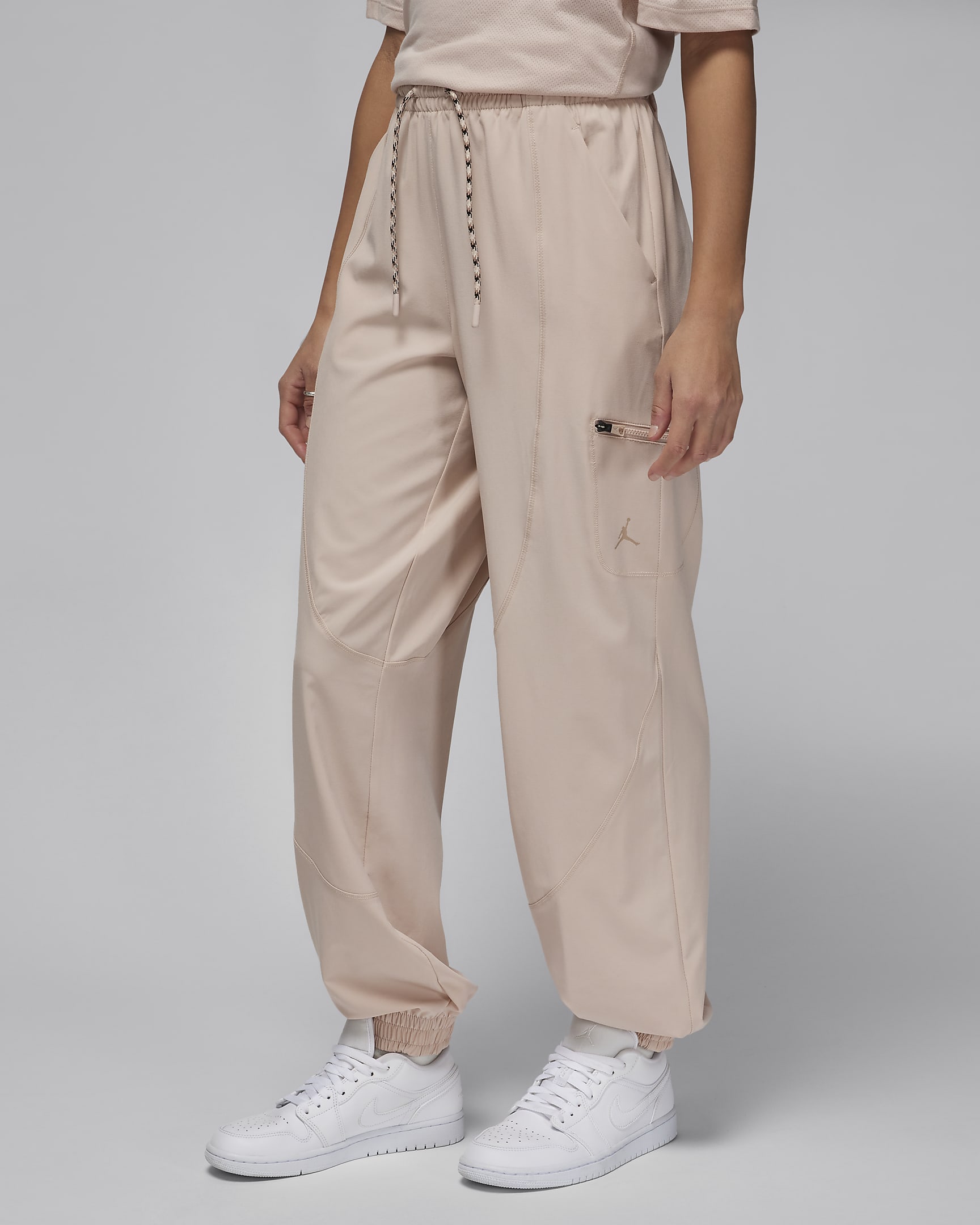 Pants Tunnel para mujer Jordan Sport - Beige partícula/Negro