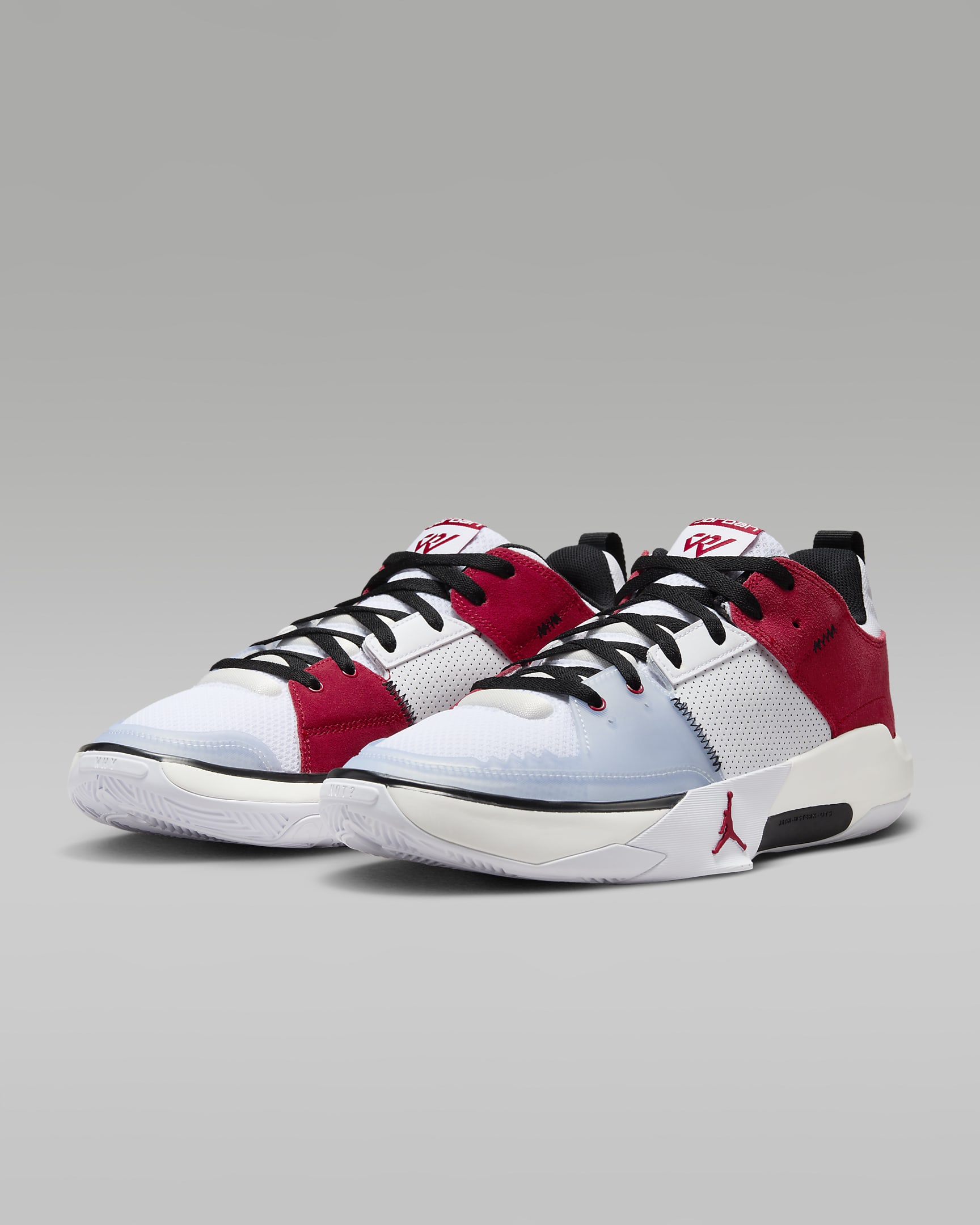 Jordan One Take 5 PF Men's Shoes - White/Sail/Black/Gym Red