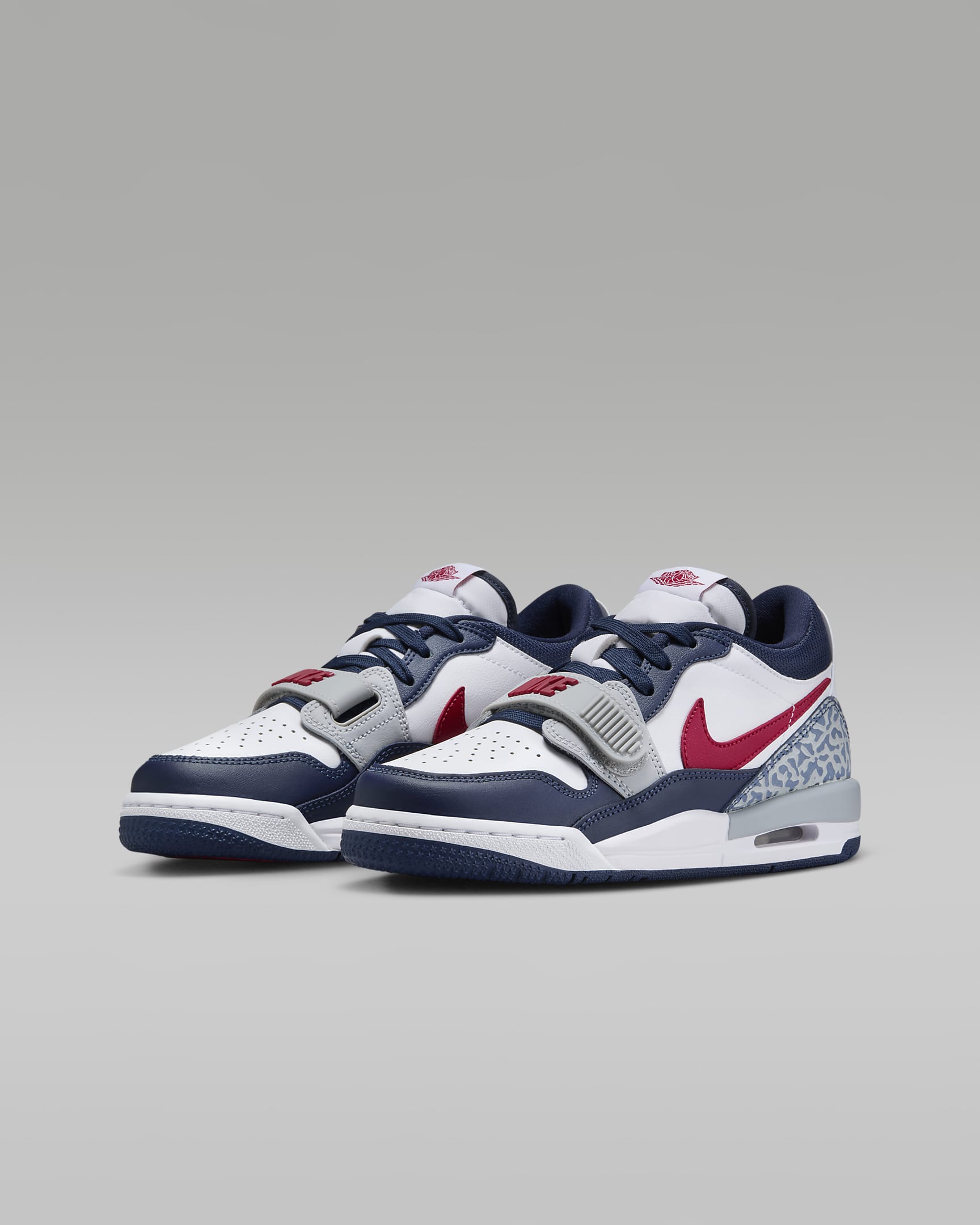 Air Jordan Legacy 312 Low Schuh für ältere Kinder - Weiß/Midnight Navy/Wolf Grey/Varsity Red