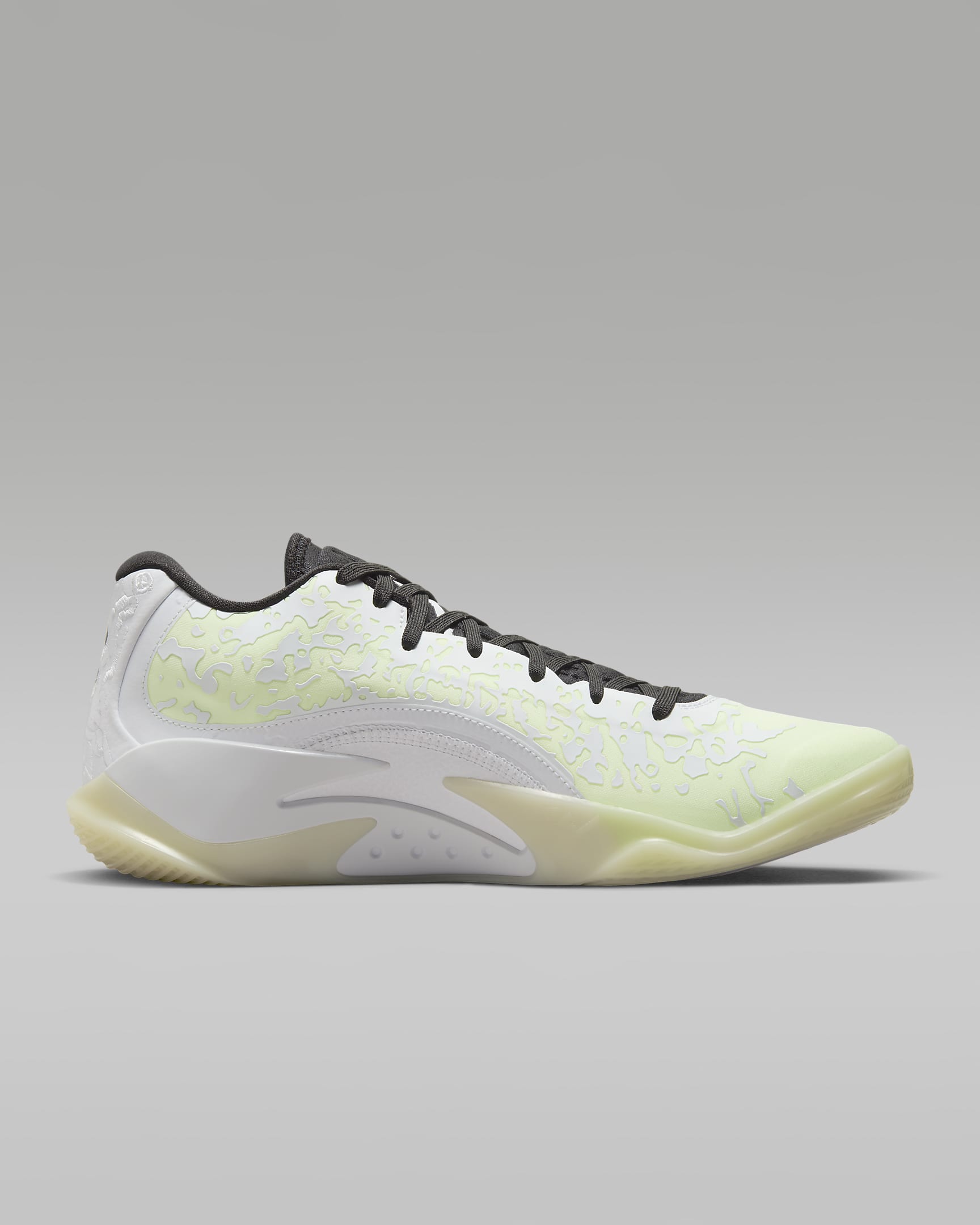 Zion 3 PF Basketball Shoes - White/Black/Barely Volt/White