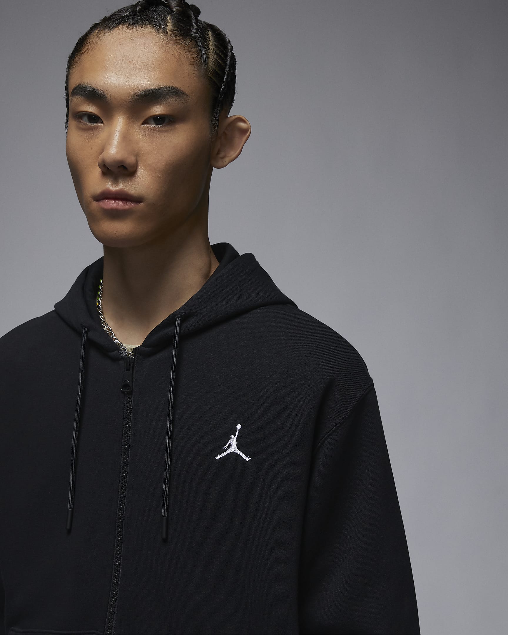 Jordan Essentials Men's Full-Zip Loopback Fleece Hoodie. Nike PH