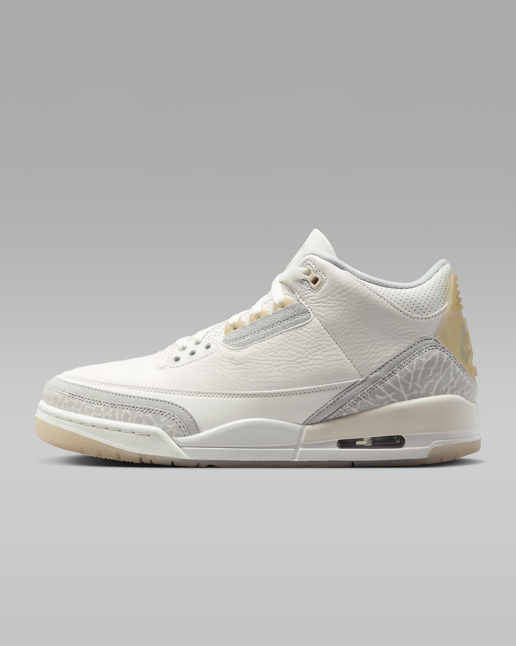 Air Jordan 3 Retro Craft 'Ivory' Men's Shoes - Ivory/Cream/Grey Mist