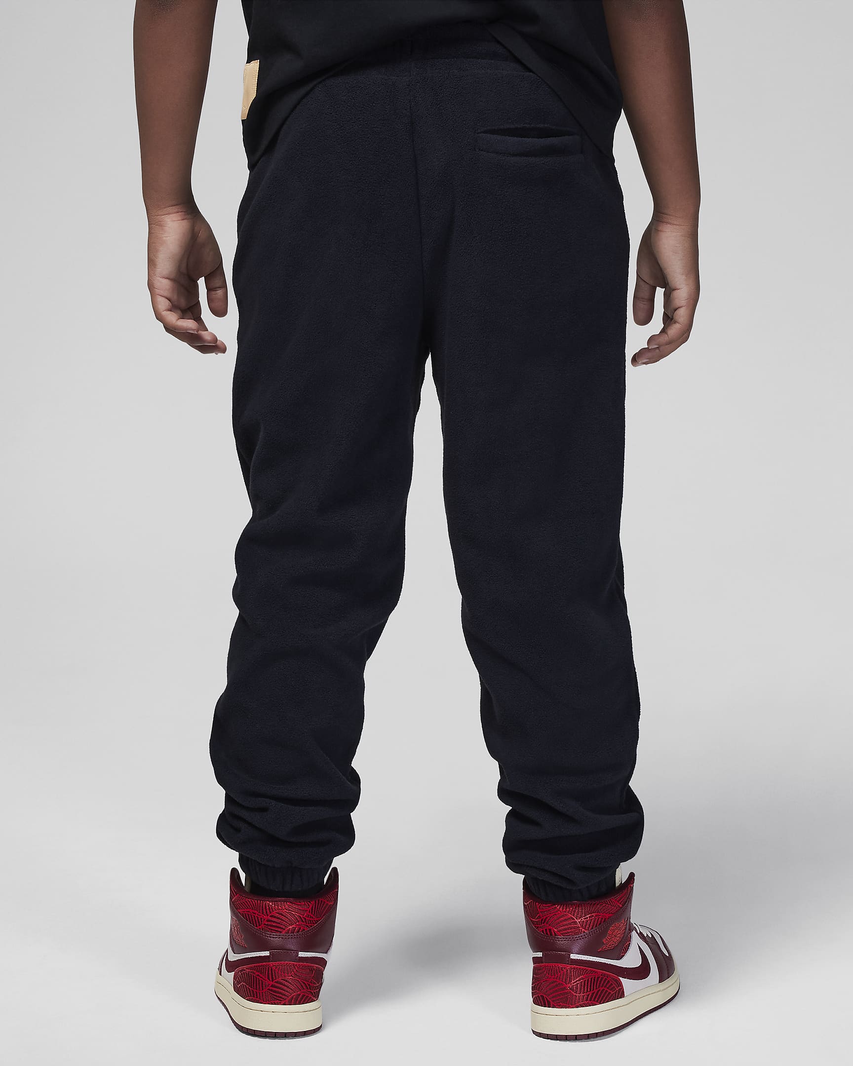 Jordan Flight Fleece Big Kids' Pants - Black