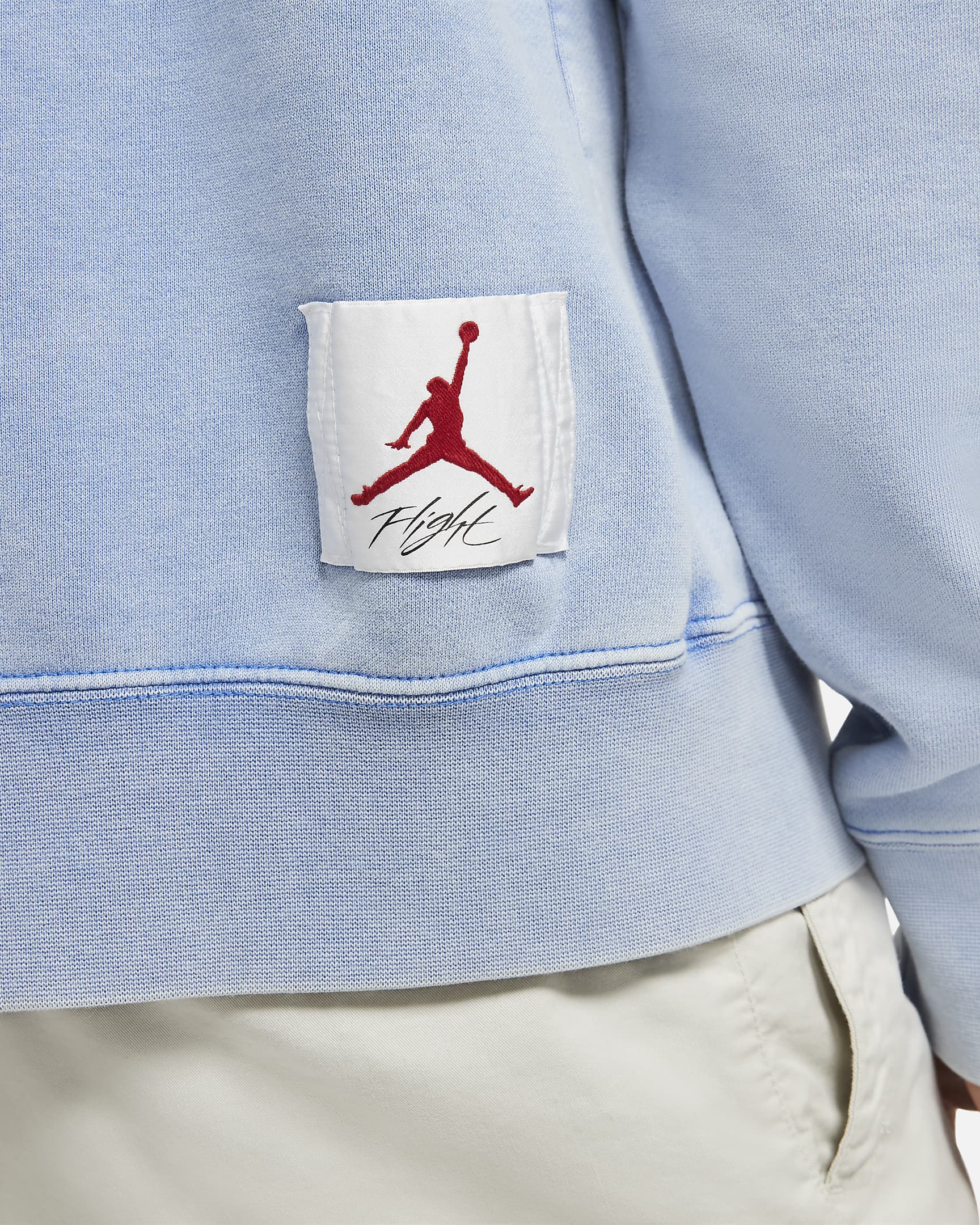 Jordan Flight Fleece Men's Graphic Fleece Crew Sweatshirt. Nike JP