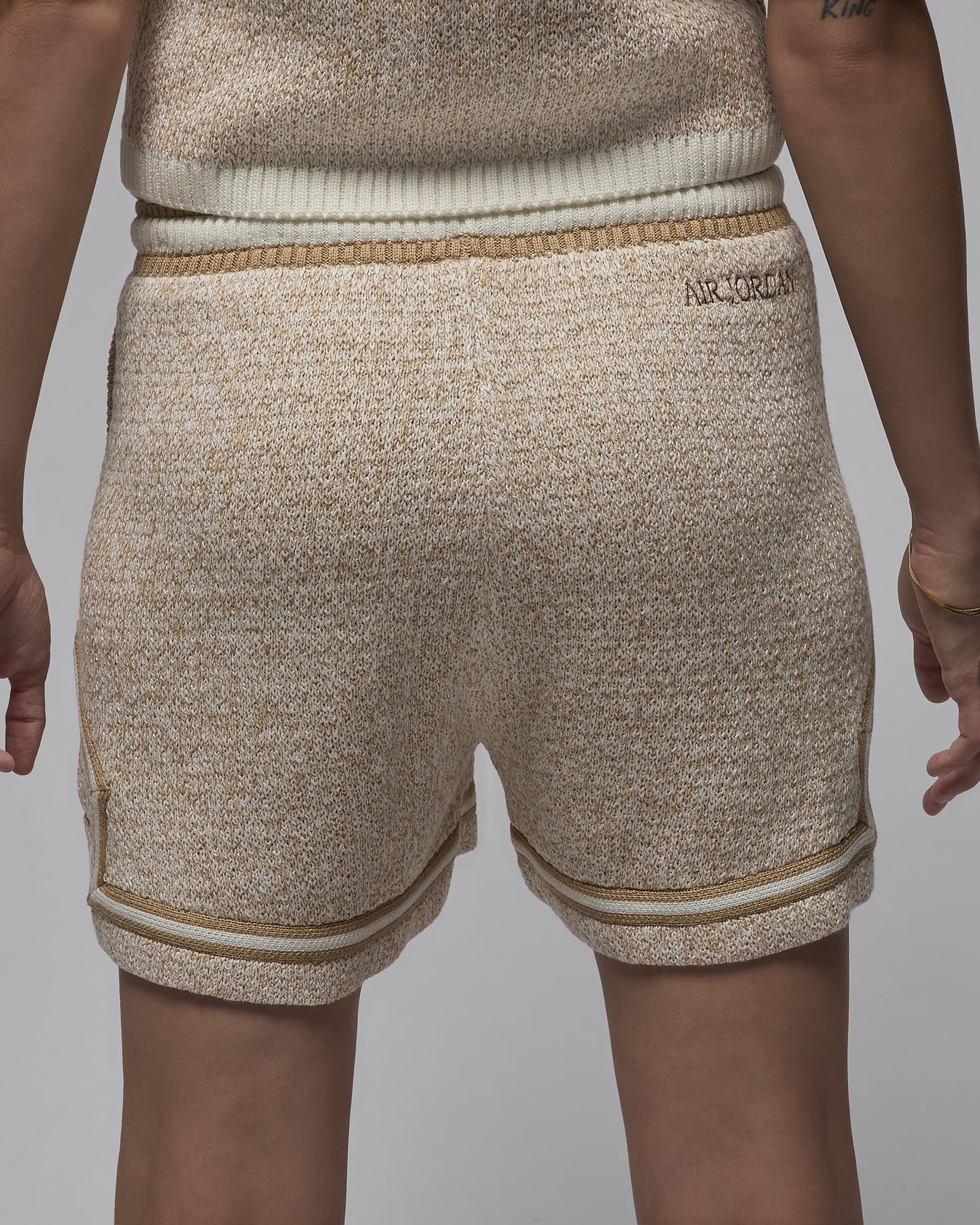 Air Jordan Women's Knit Shorts - Sail