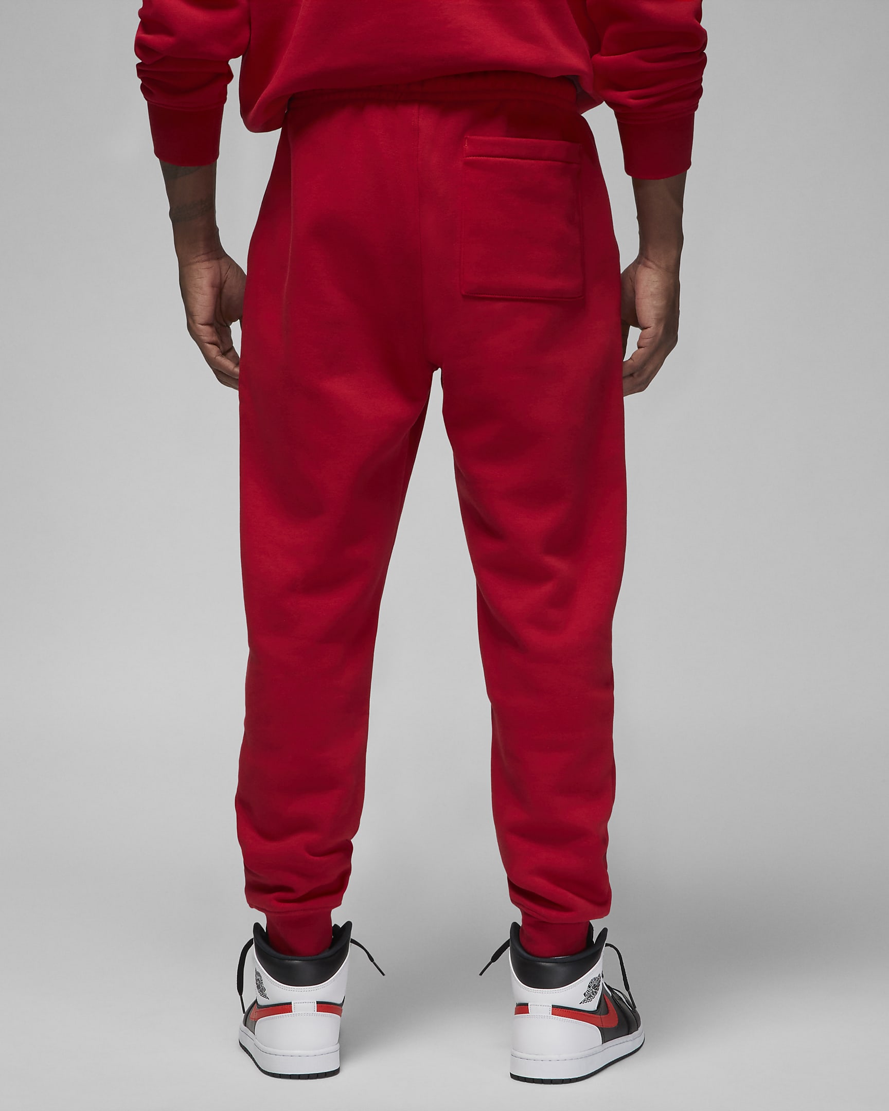 Штаны Air Jordan бордовые