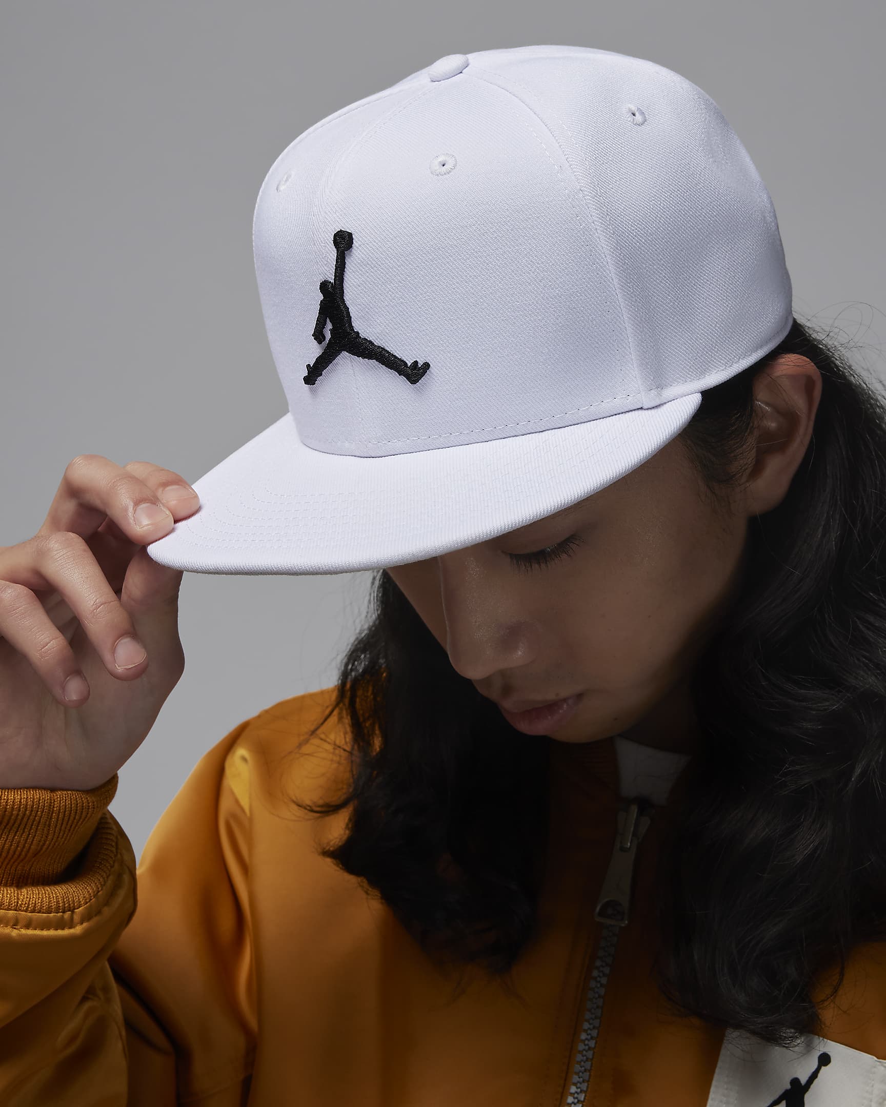 Jordan Jumpman Pro justerbar caps - Hvit/Photon Dust/Svart