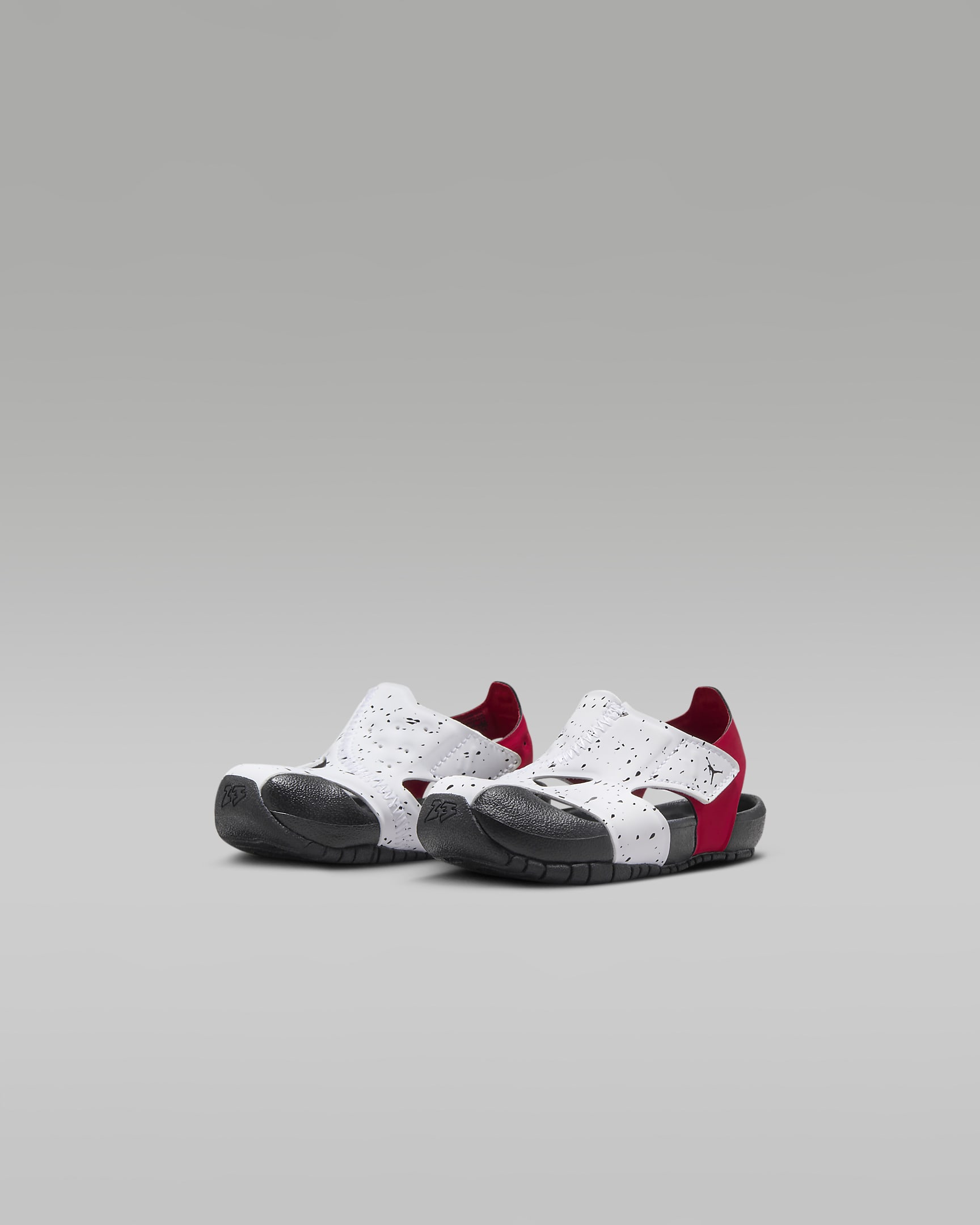 Jordan Flare Baby and Toddler Shoe - White/Gym Red/Black