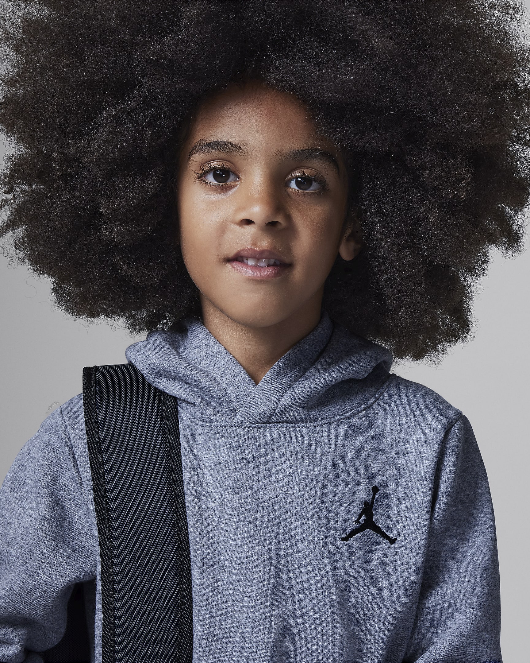 Ensemble deux pièces avec sweat à capuche Jordan MJ Essentials Fleece Pullover Set pour enfant - Carbon Heather