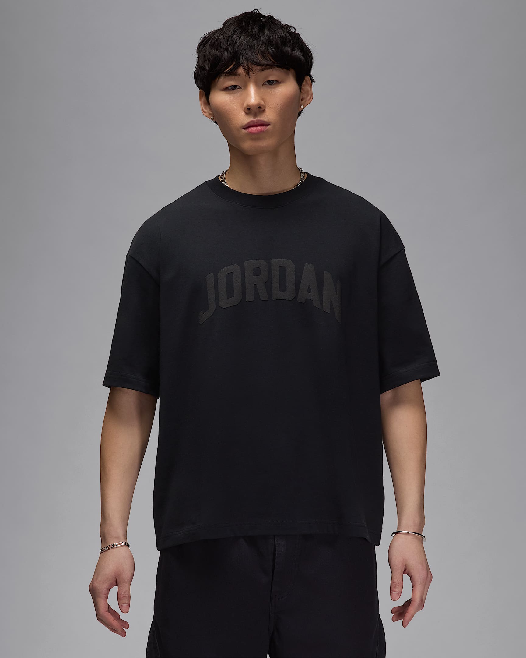 T-shirt Jordan Flight Essentials – Uomo - Nero/Nero