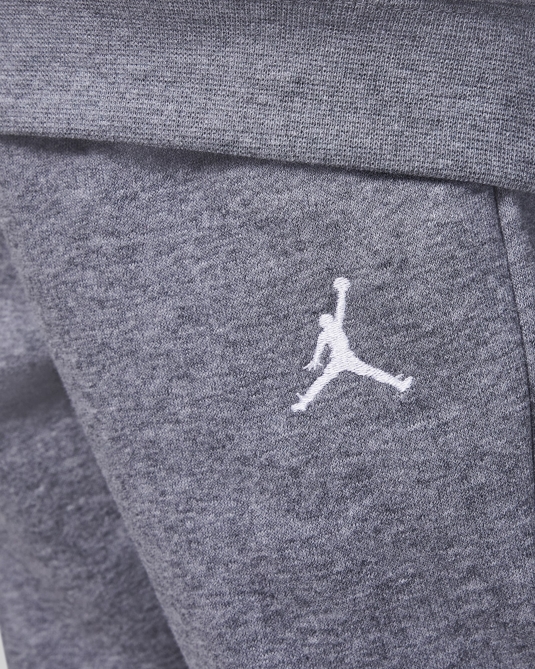 Conjunto de hoodie pullover de duas peças Jordan MJ Brooklyn Fleece para bebé - Carbon Heather