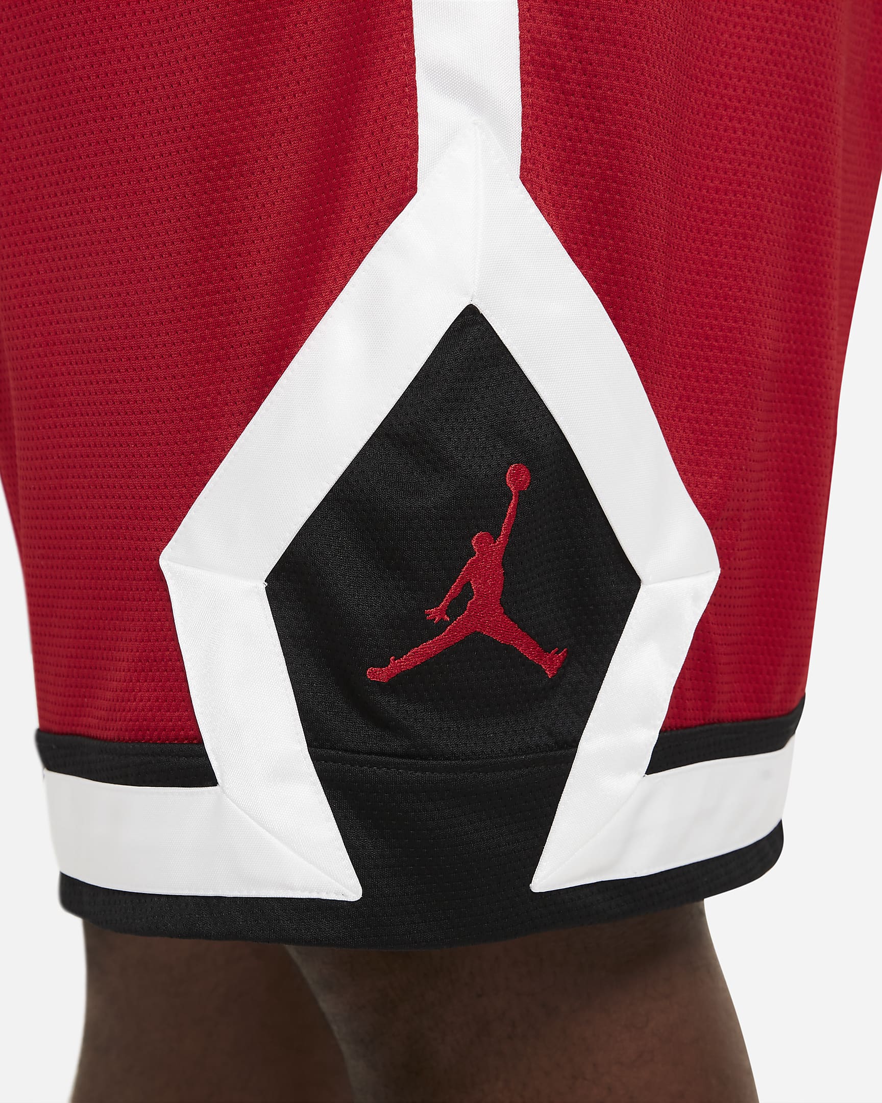 Short Jordan Jumpman Diamond pour homme - Gym Red/Noir/Blanc/Gym Red