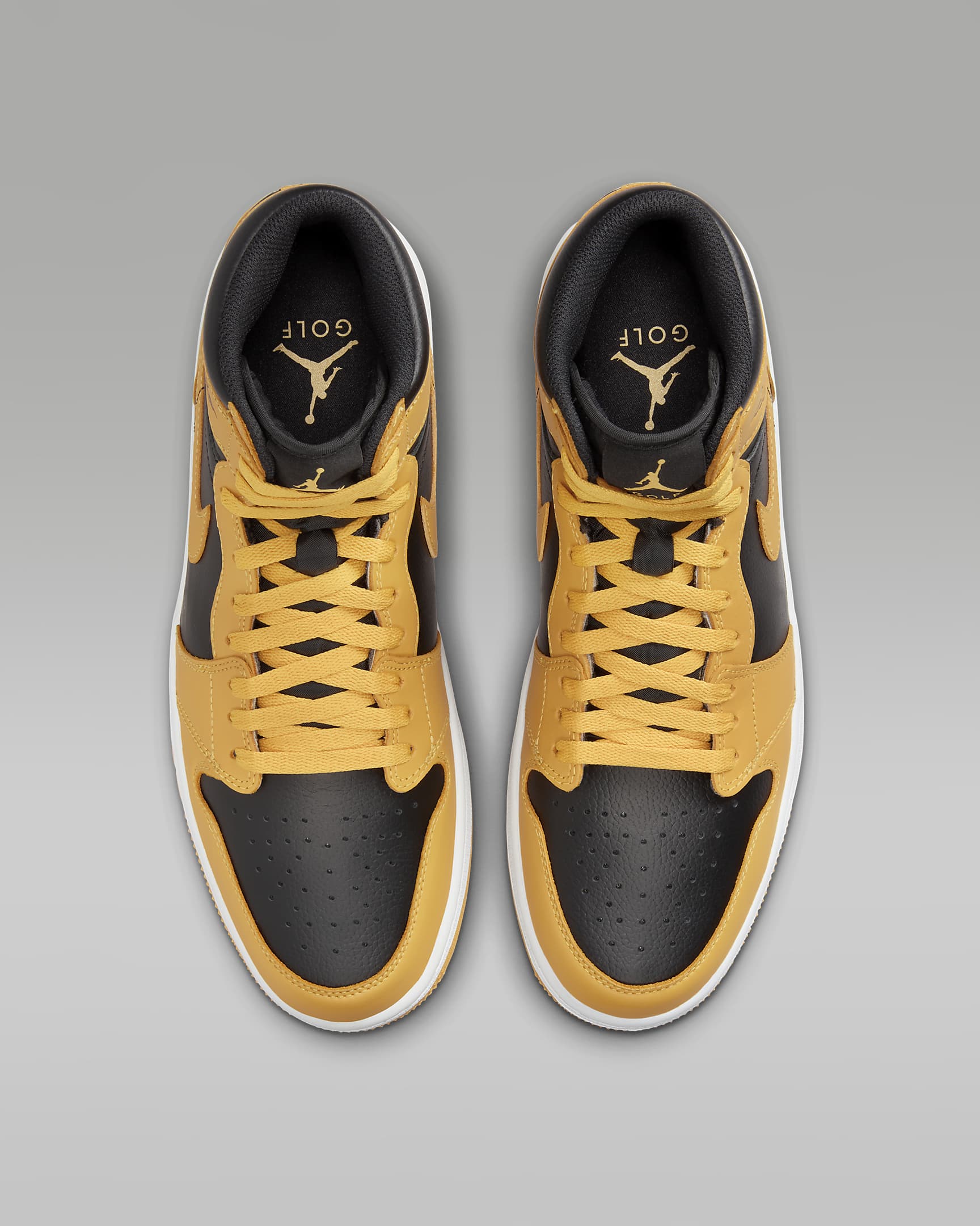 Sapatilhas de golfe Air Jordan I High G para homem - Pollen/Branco/Preto