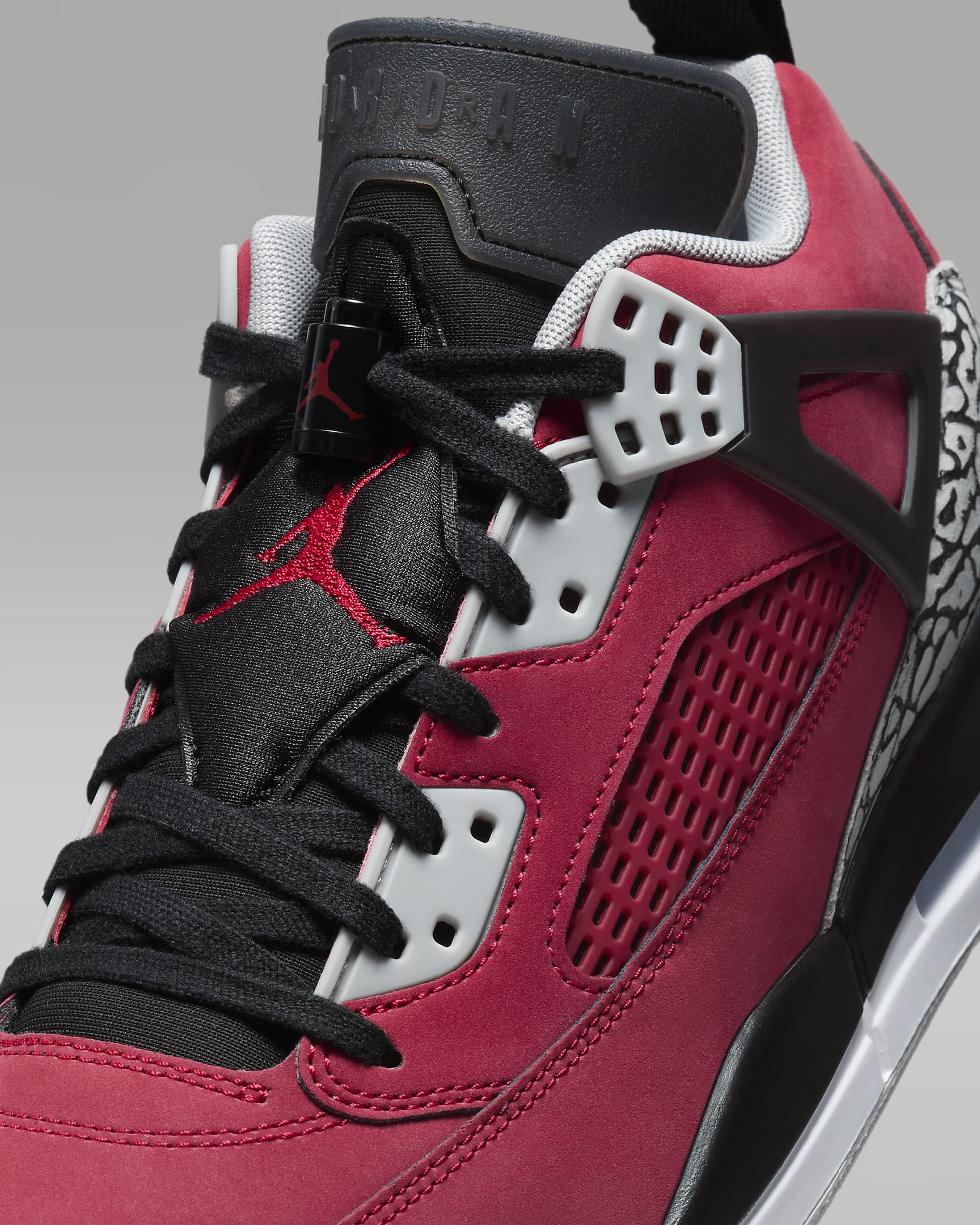 Jordan Spizike Low Men's Shoes - Gym Red/Wolf Grey/Cool Grey/Black