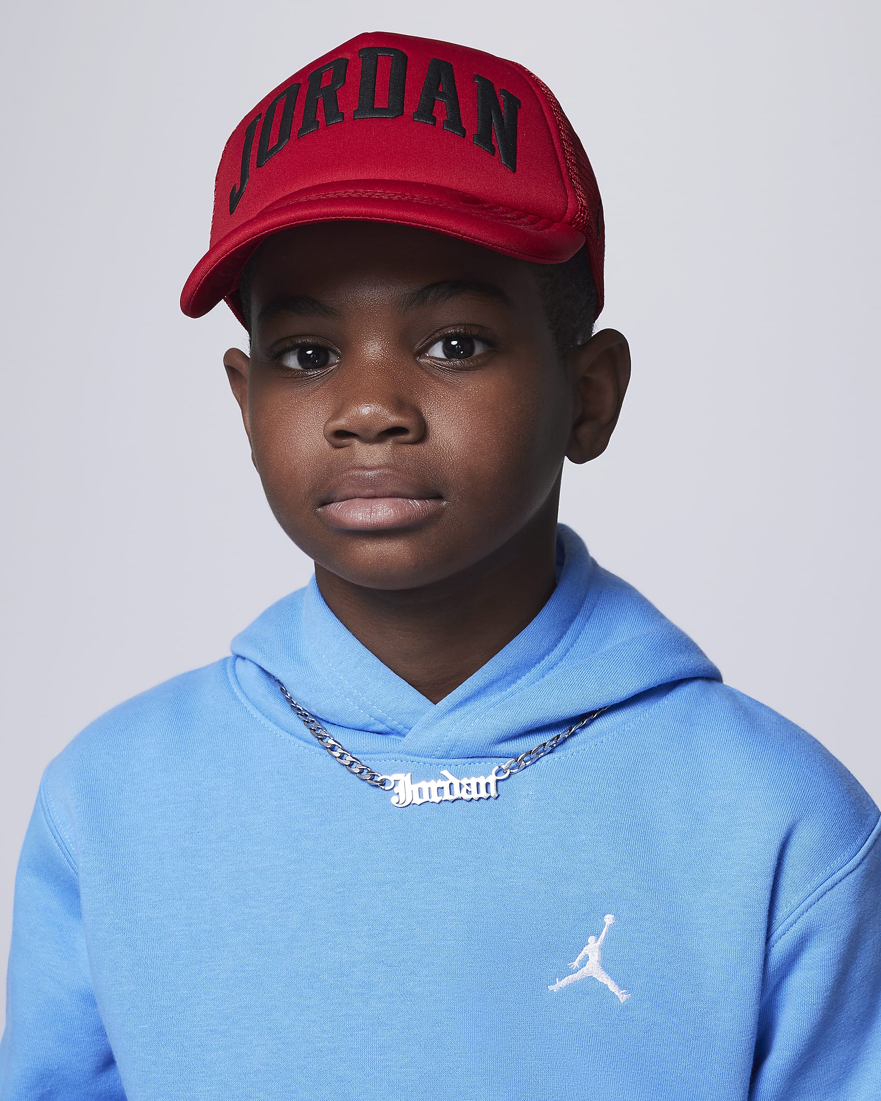 Jordan Trucker-Cap aus Schaumstoff für ältere Kinder - Gym Red