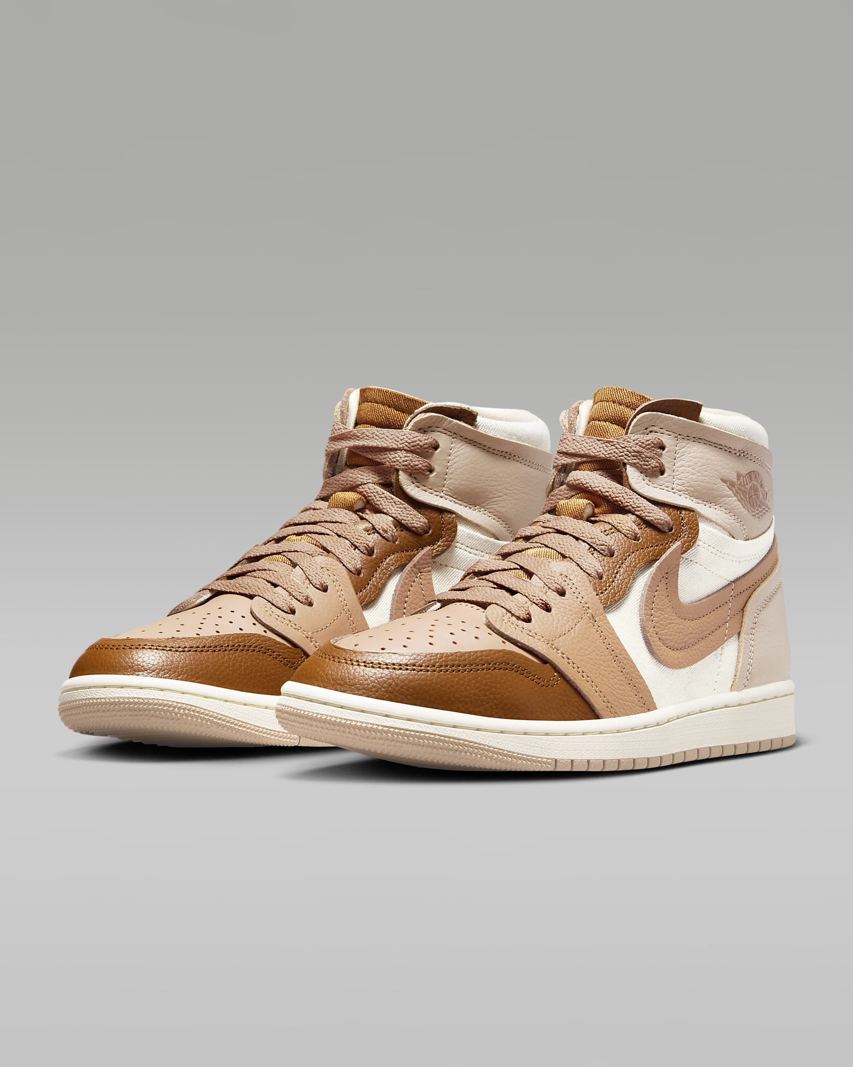 Air Jordan 1 High Method of Make Women's Shoes - Legend Medium Brown/Legend Coffee/Legend Light Brown/Legend Dark Brown