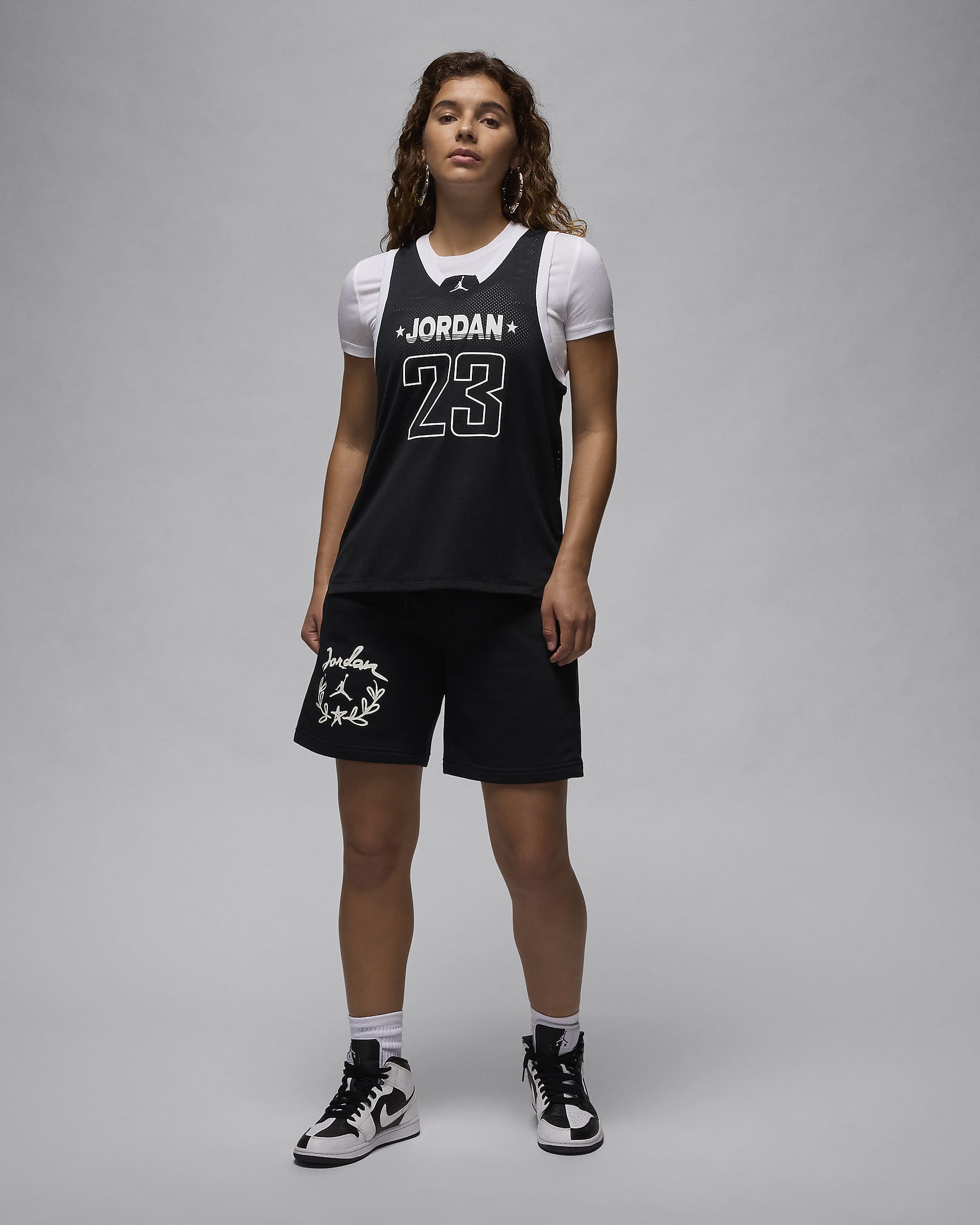 Jordan 23 Jersey Women's Tank - Black/White/White