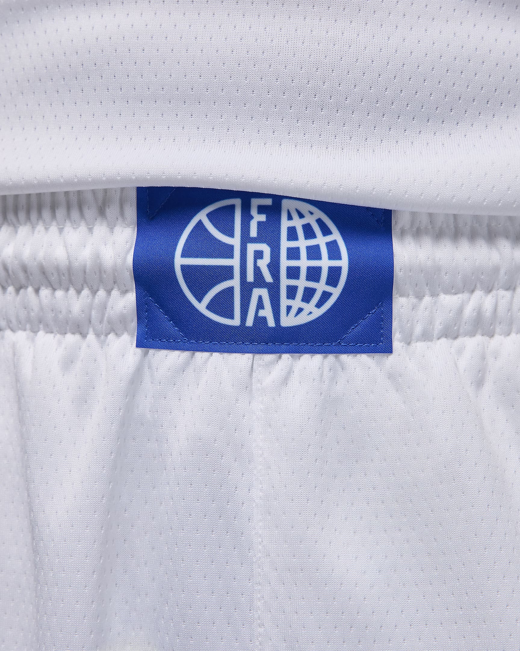 Frankrijk Limited Home Jordan basketbalshorts voor heren - Wit/Hyper Royal