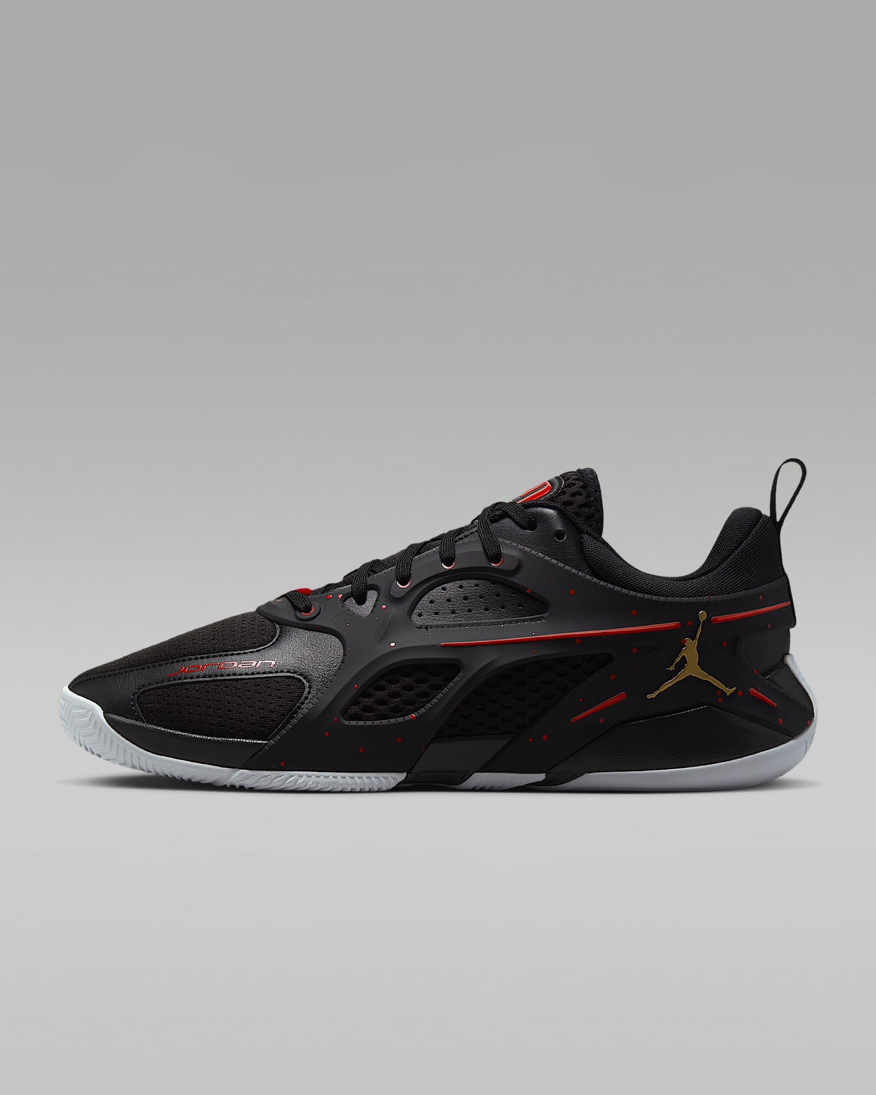 Buty do koszykówki Jordan Heir Series - Czerń/University Red/Metallic Gold