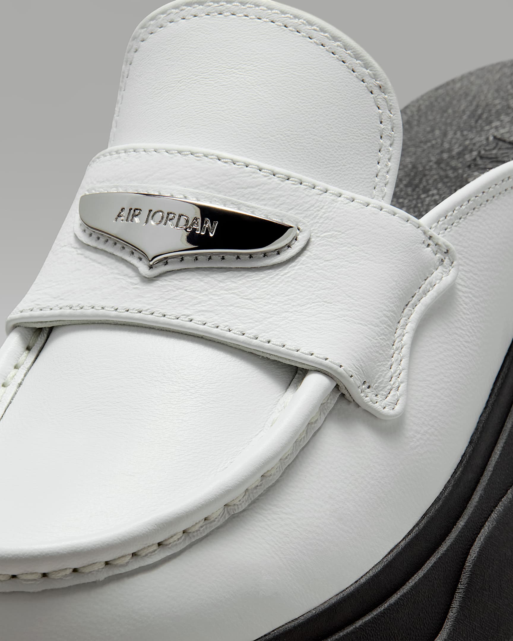 Air Jordan Mule Women's Shoes - Summit White/Black/Metallic Silver